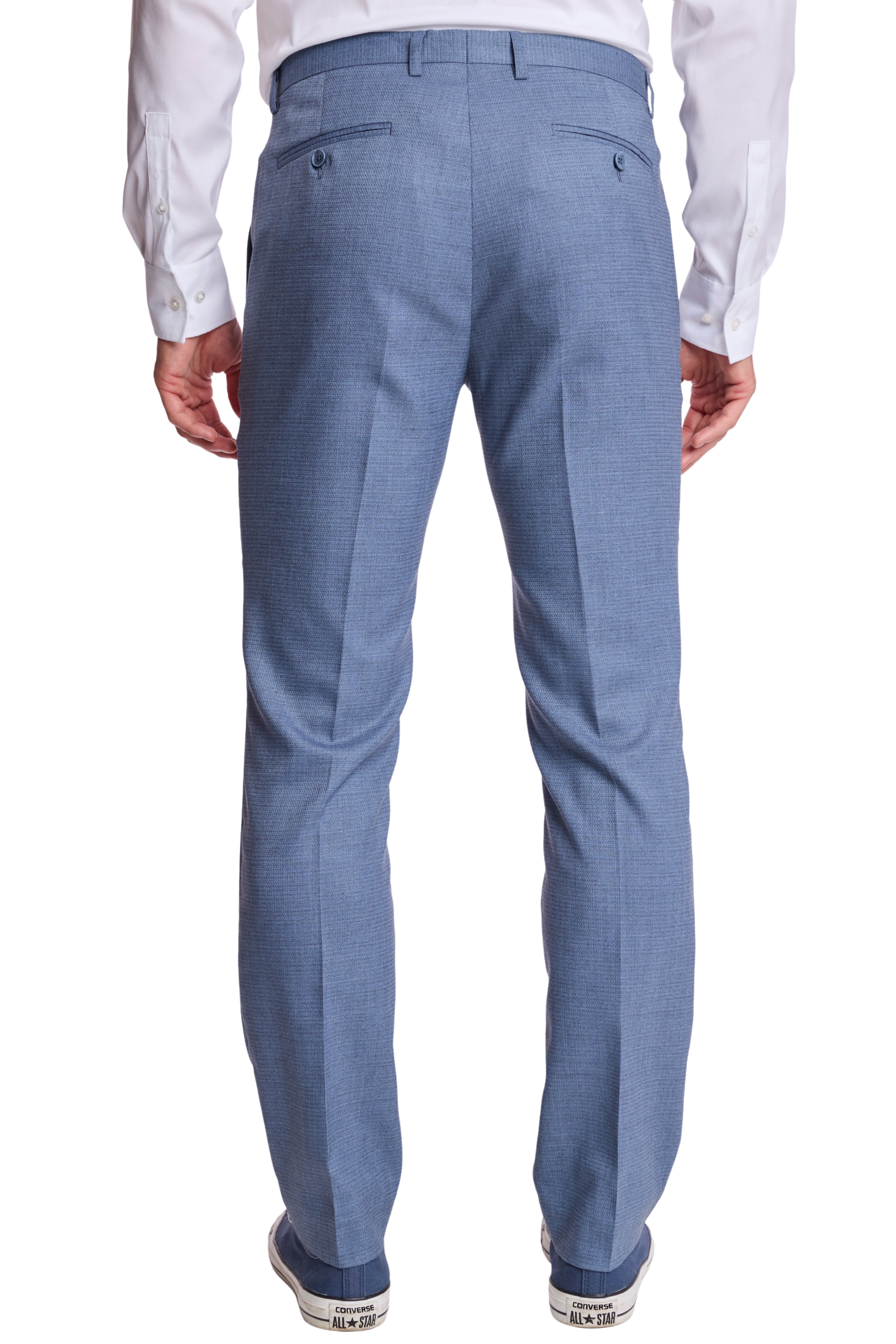 Downing Pants - slim - Grey Blue Ice