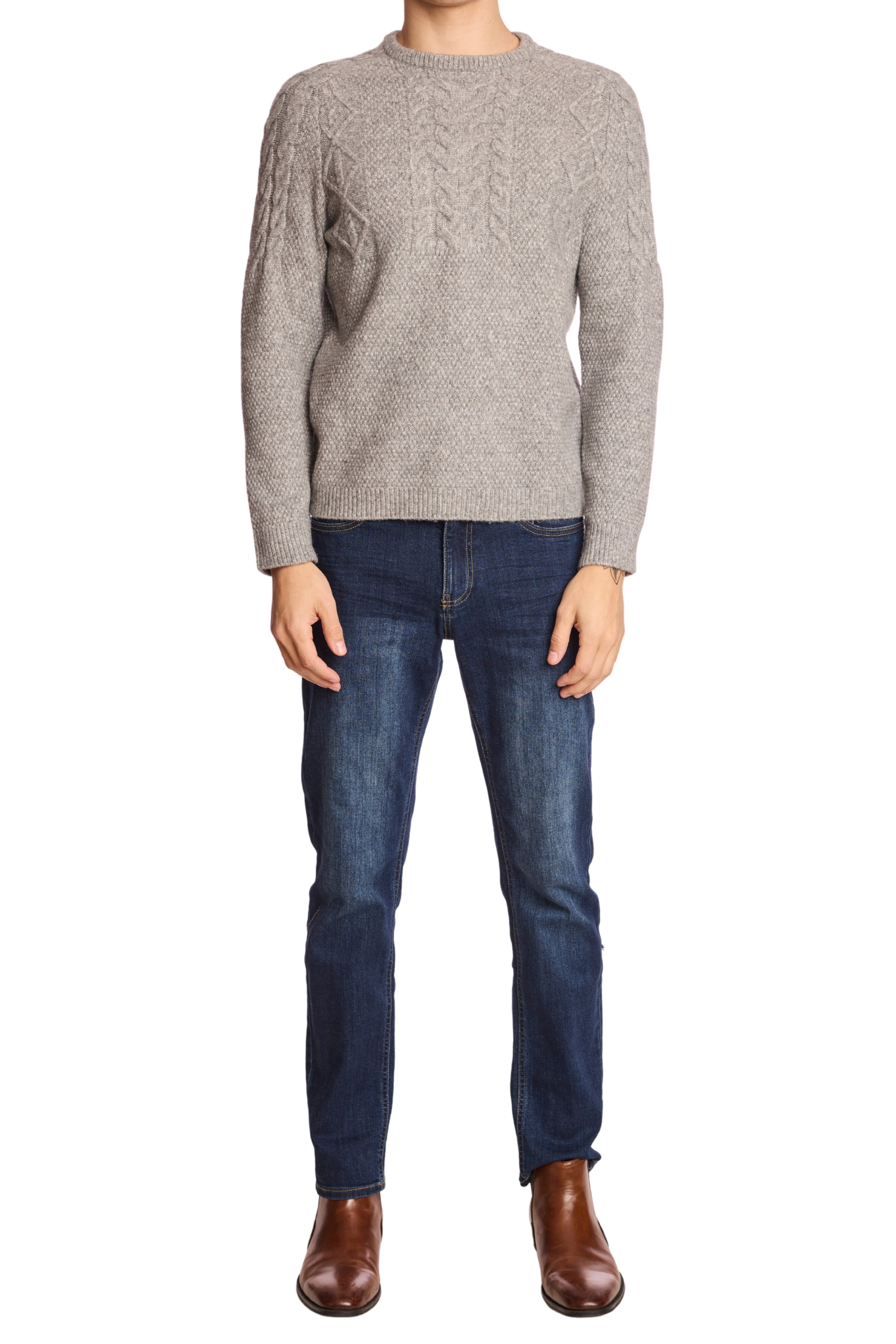 Crewneck Sweater - Smoke