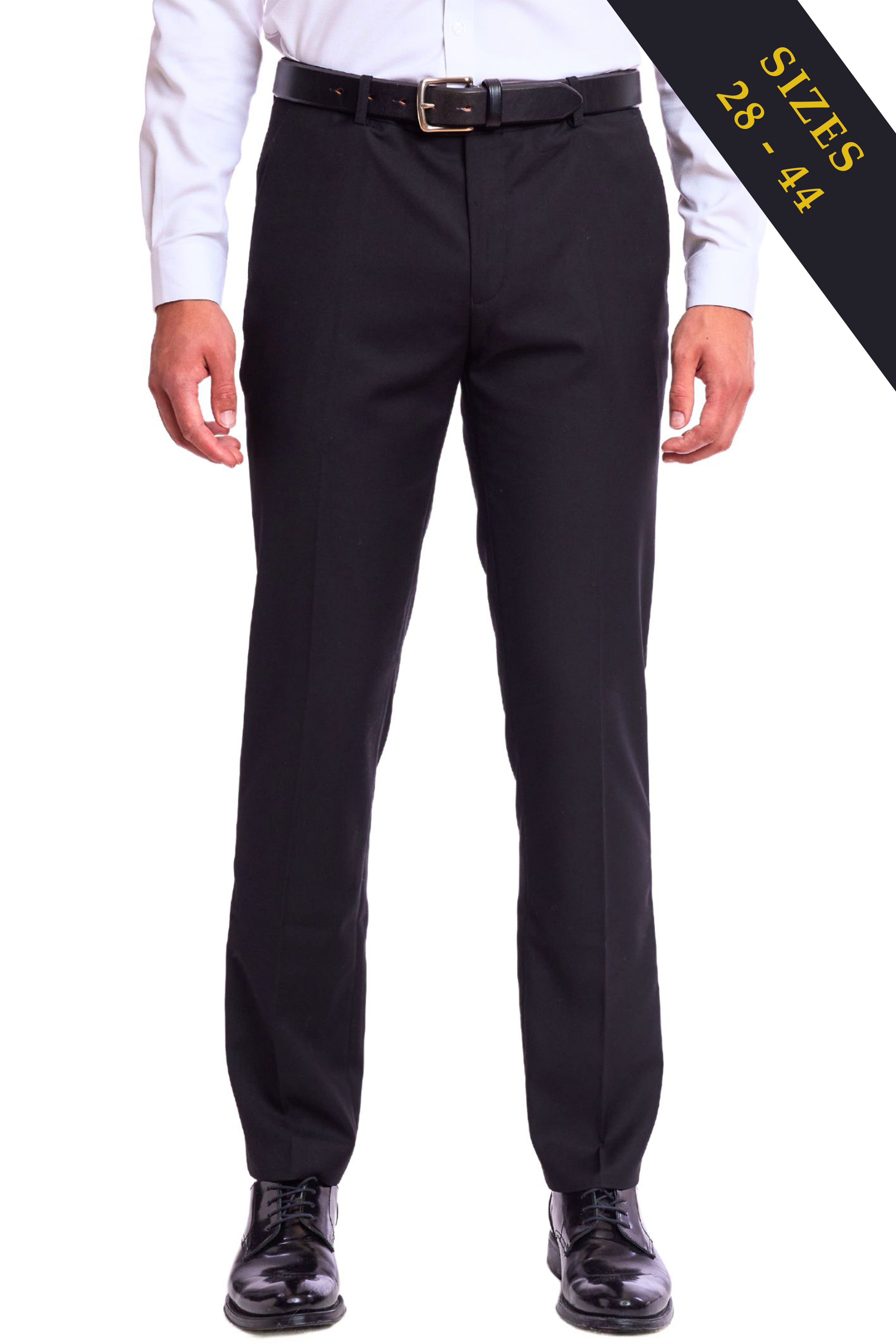 Sloane Tuxedo Pants - Slim - Black – Paisley & Gray