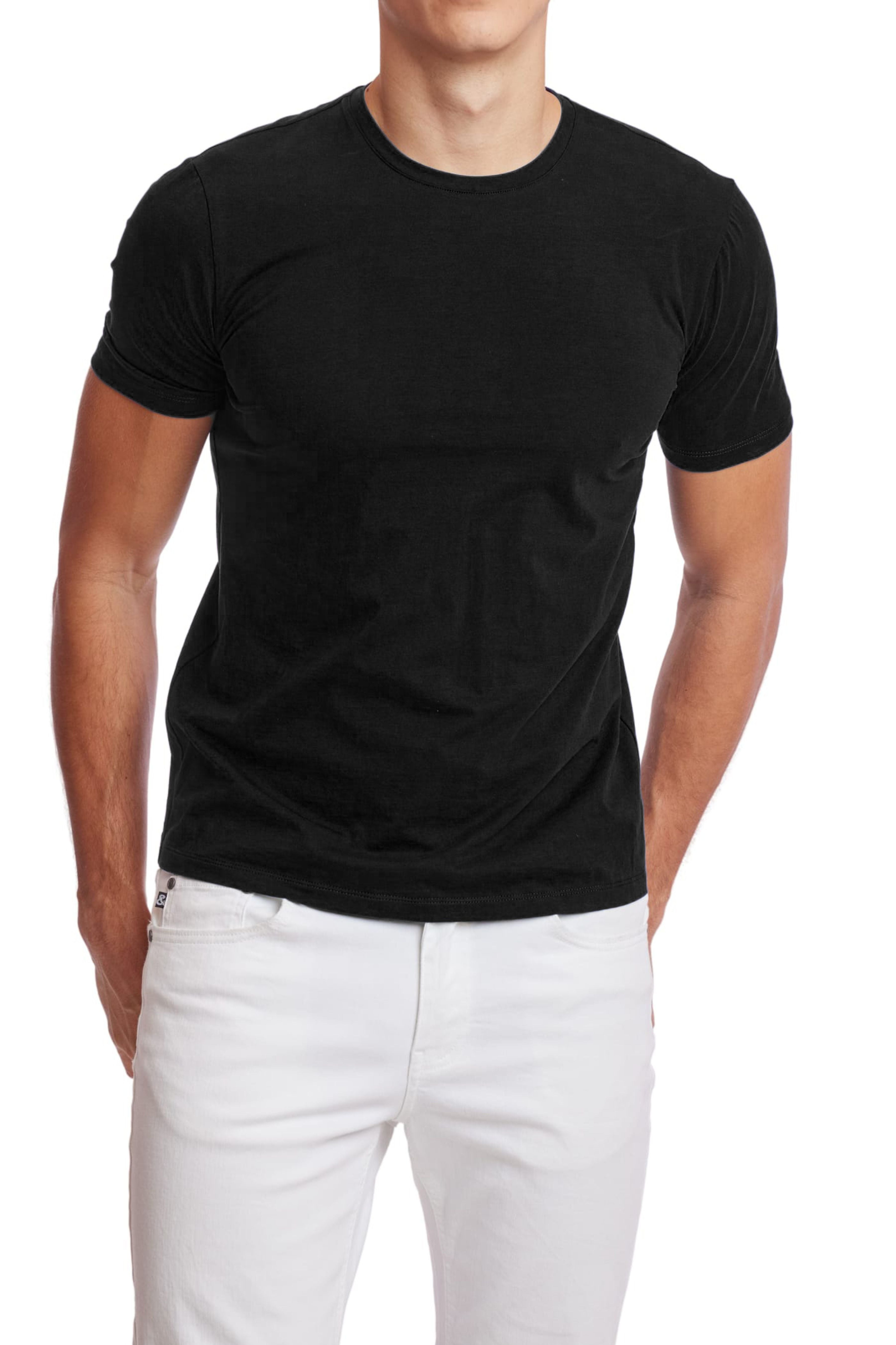 Lucas Crewneck T-Shirt - Black
