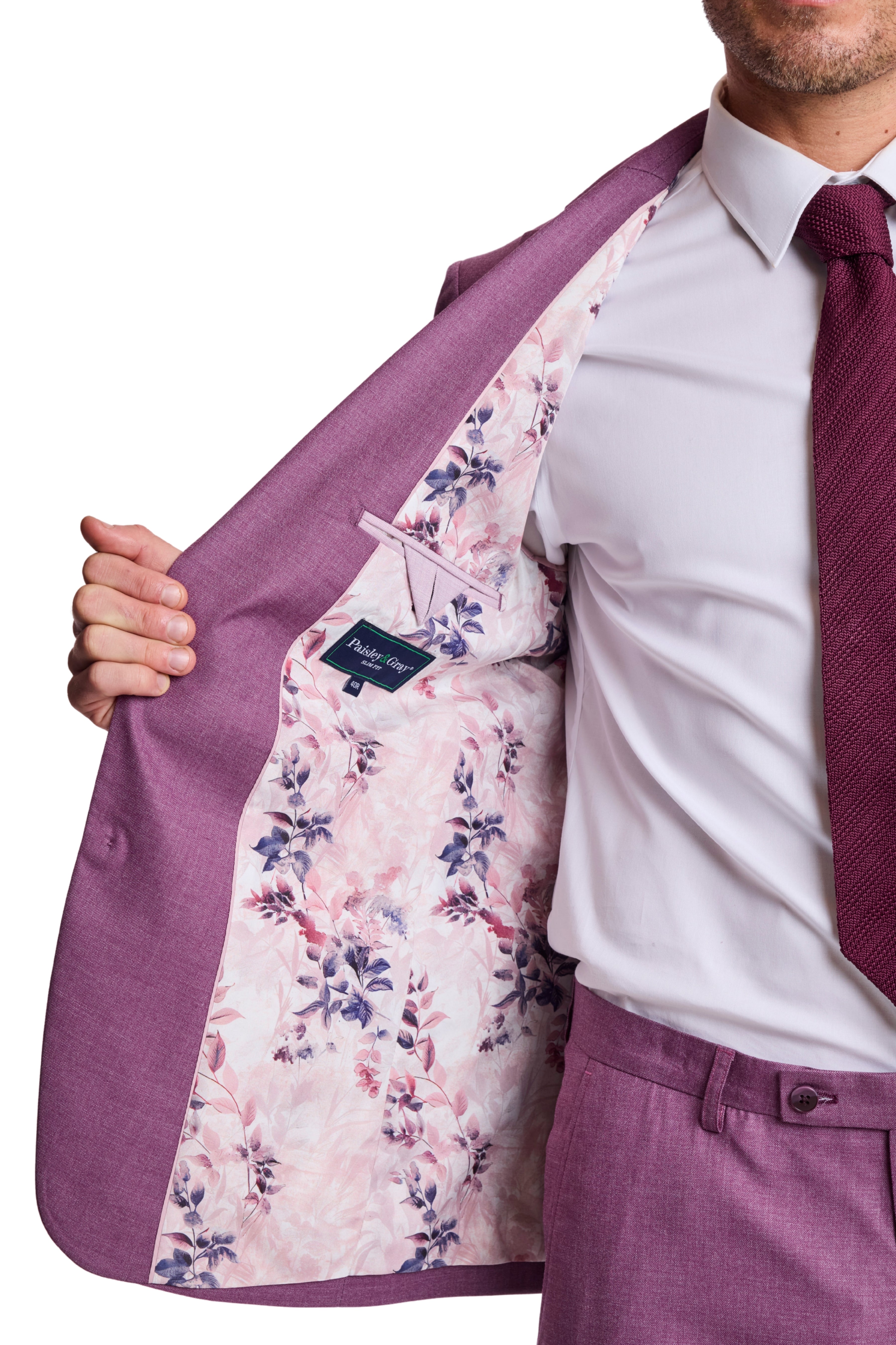 Dover Notch Jacket - slim - Sugar Plum Shark