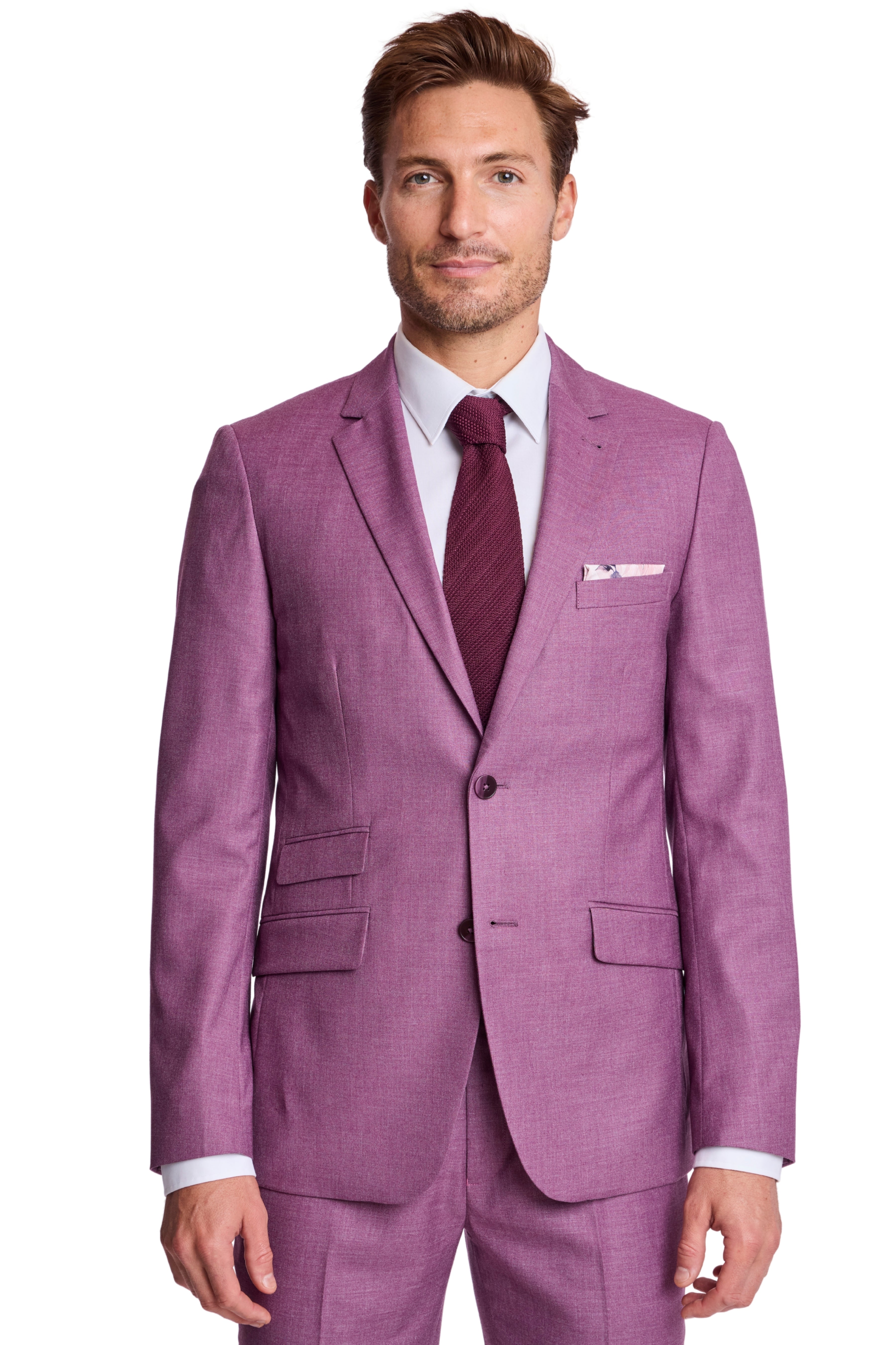 Dover Notch Jacket - slim - Sugar Plum Shark