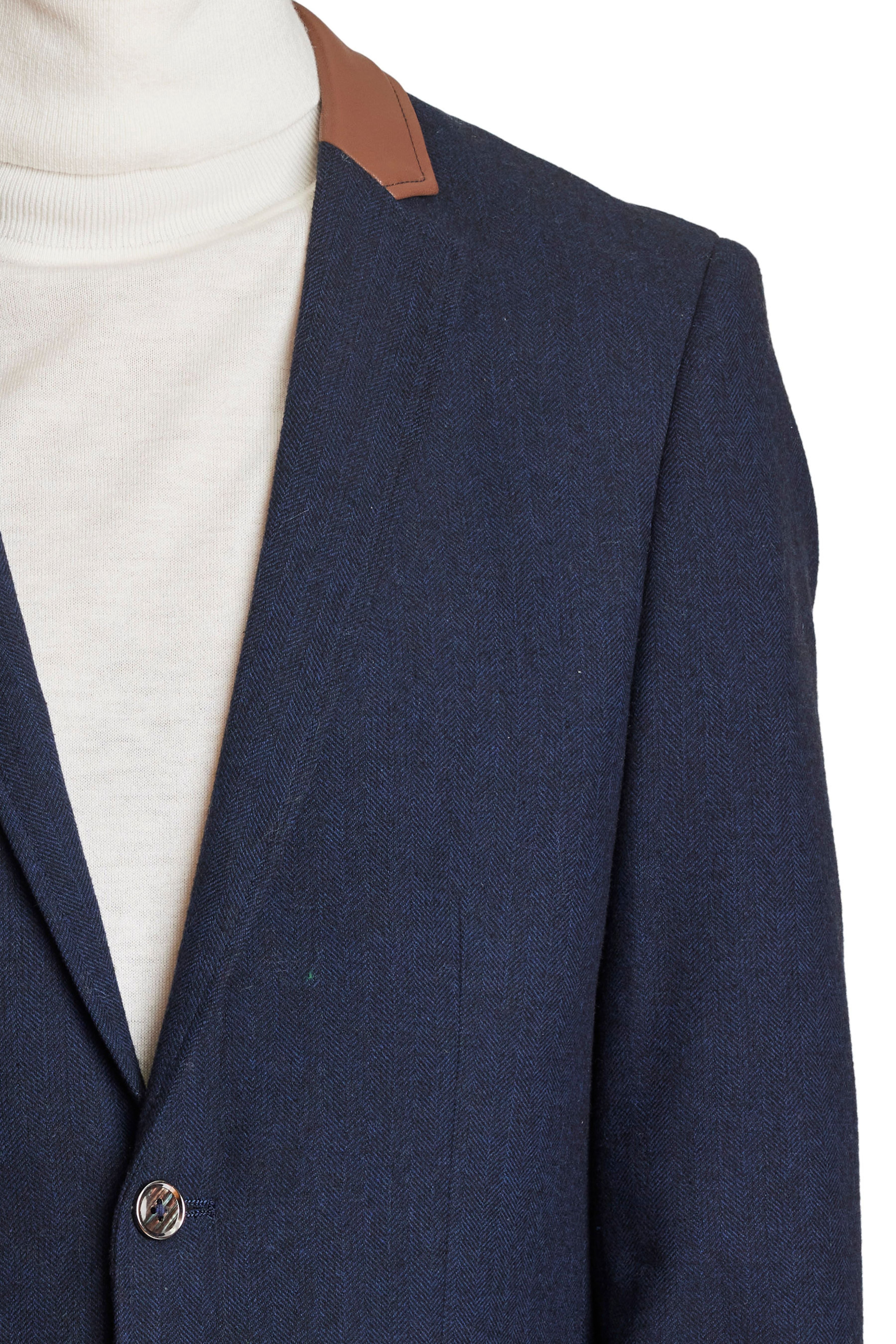 Keegan Sport Jacket - Navy and Charcoal