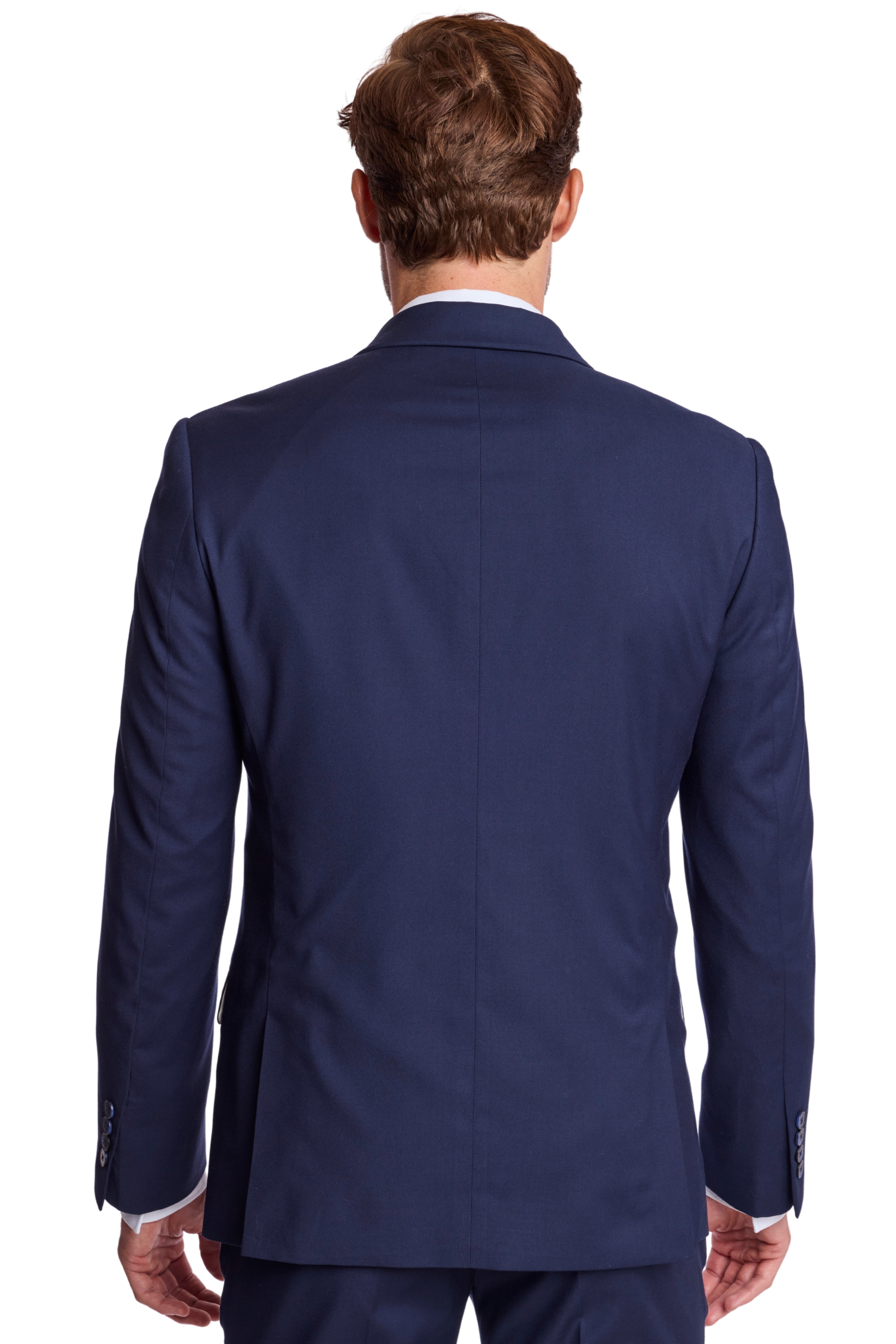 Soho Peak DB Jacket - slim - Solid Navy