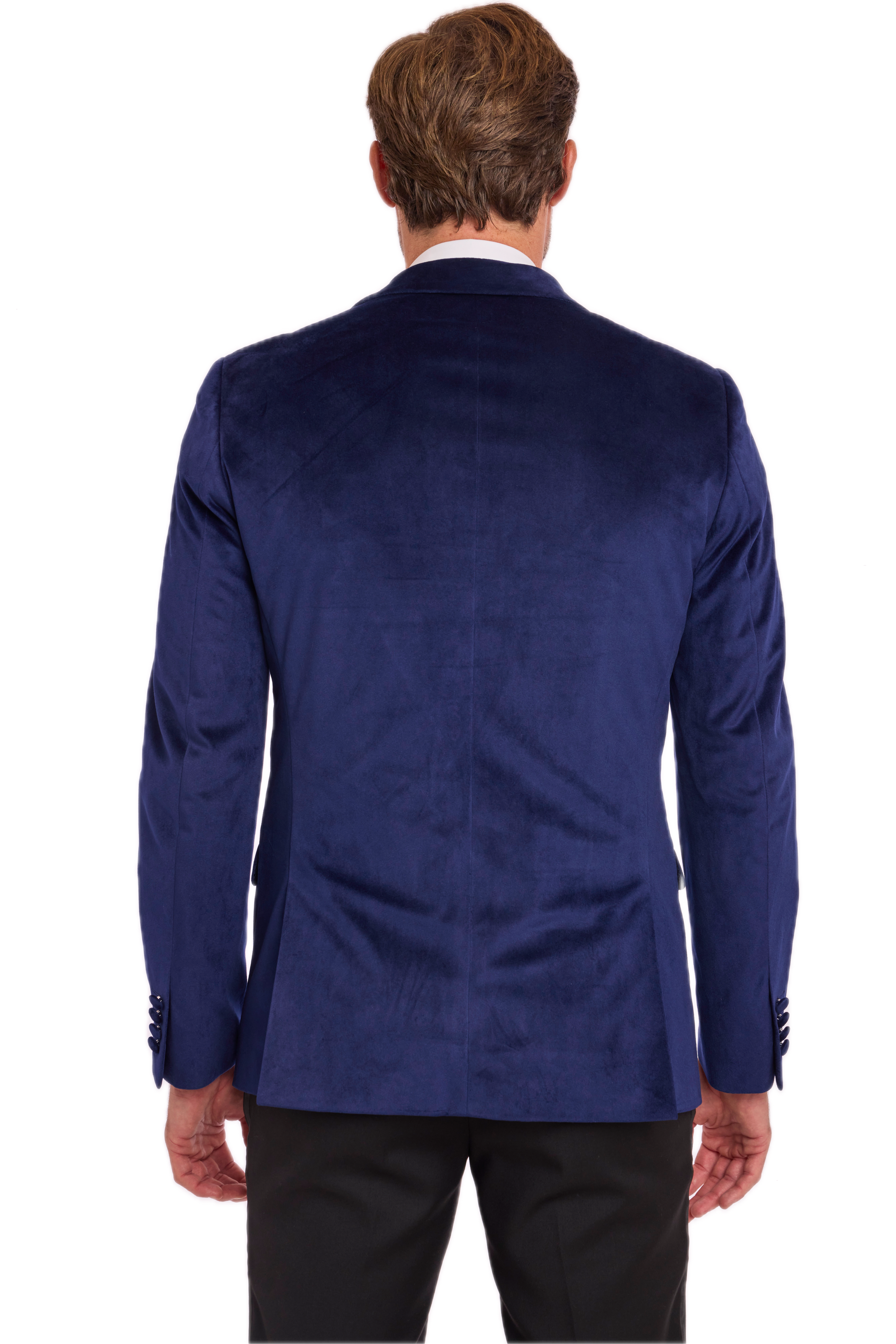 Kyle Big Peak Tux Jacket - slim - Dusk Velvet