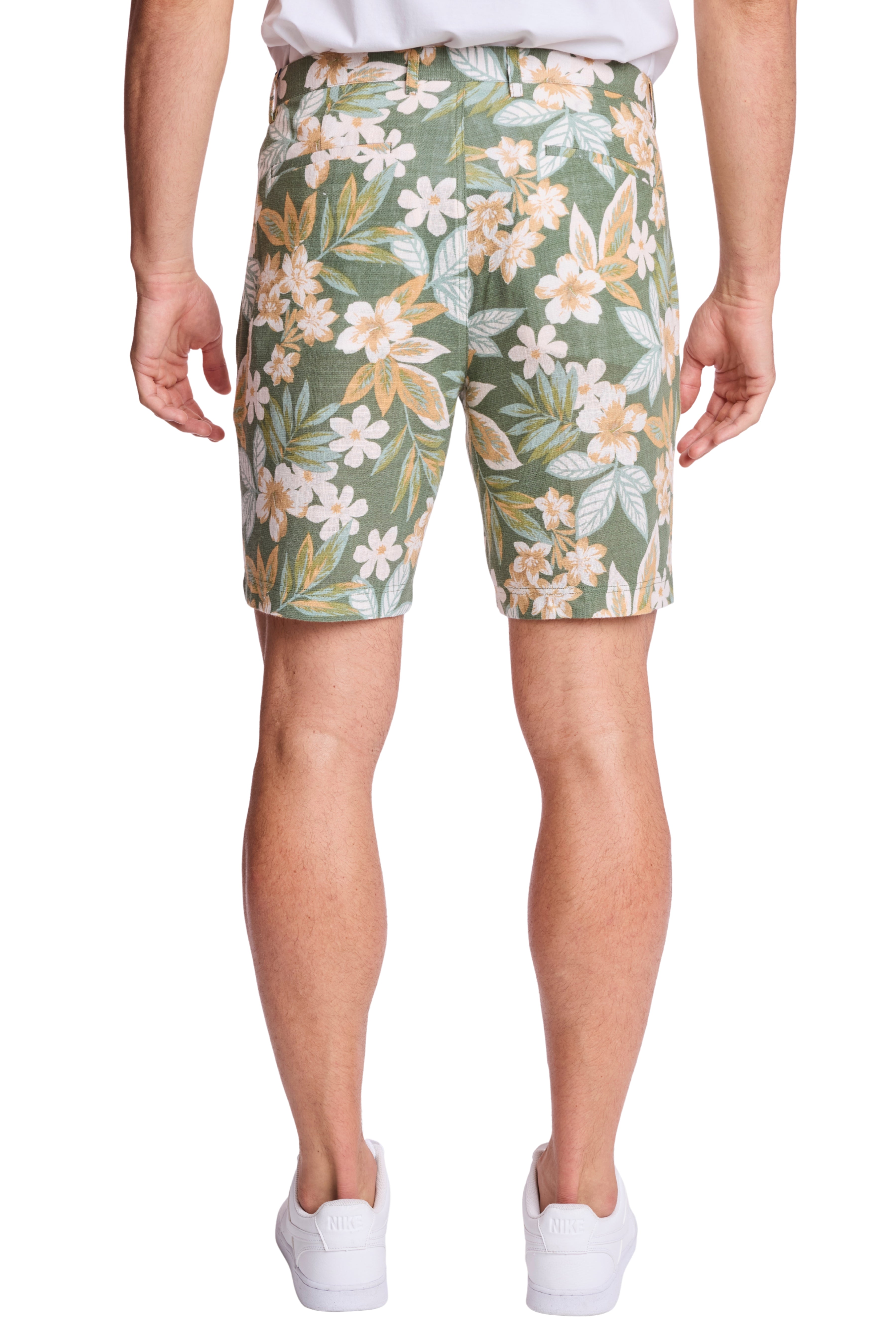 Felix Shorts - slim - Emerald Floral