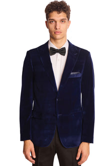  Kyle Big Peak Tux Jacket - slim - Dusk Velvet