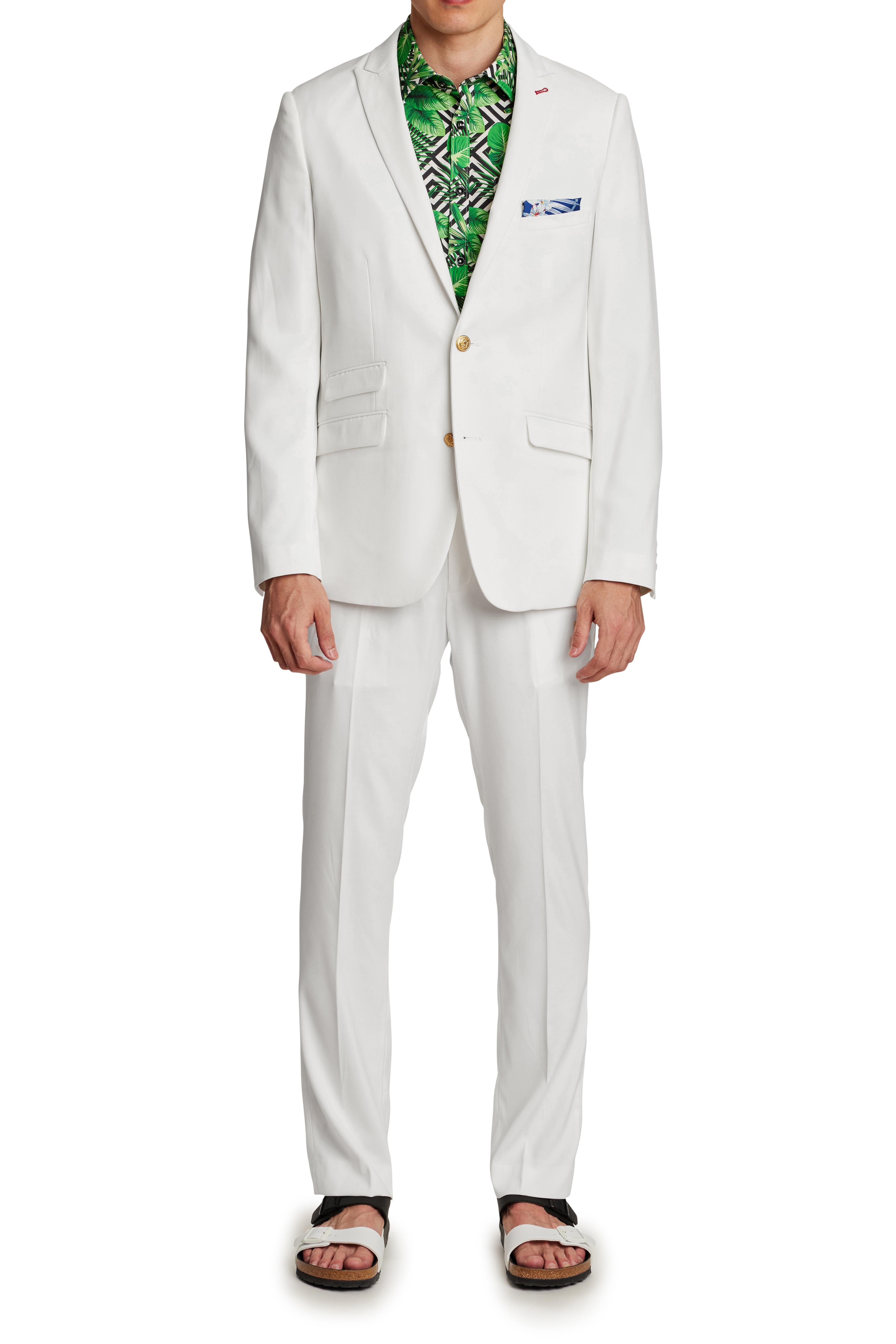 Ashton Peak Jacket - slim - Lilly White