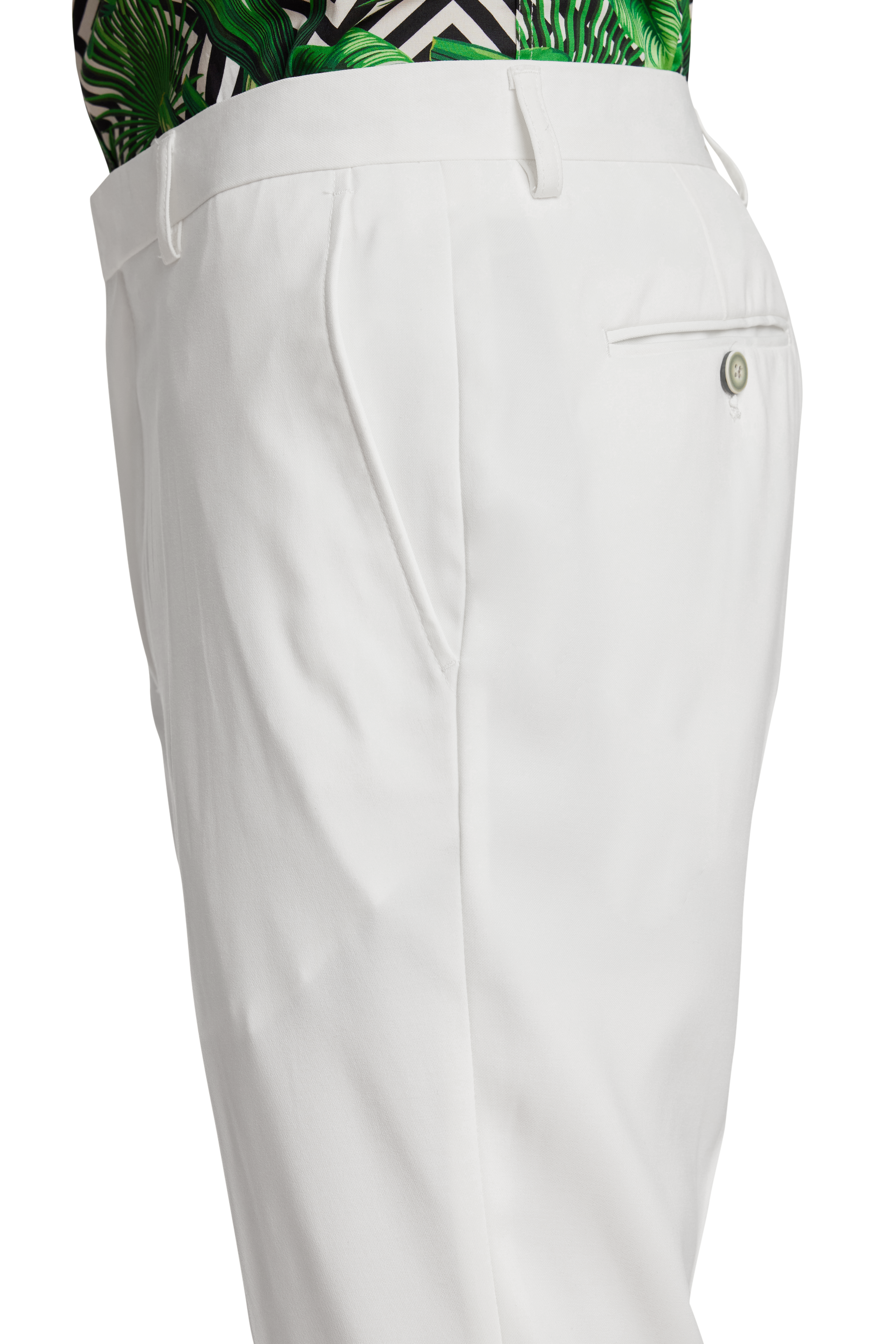 Downing Pants - slim - Lilly White