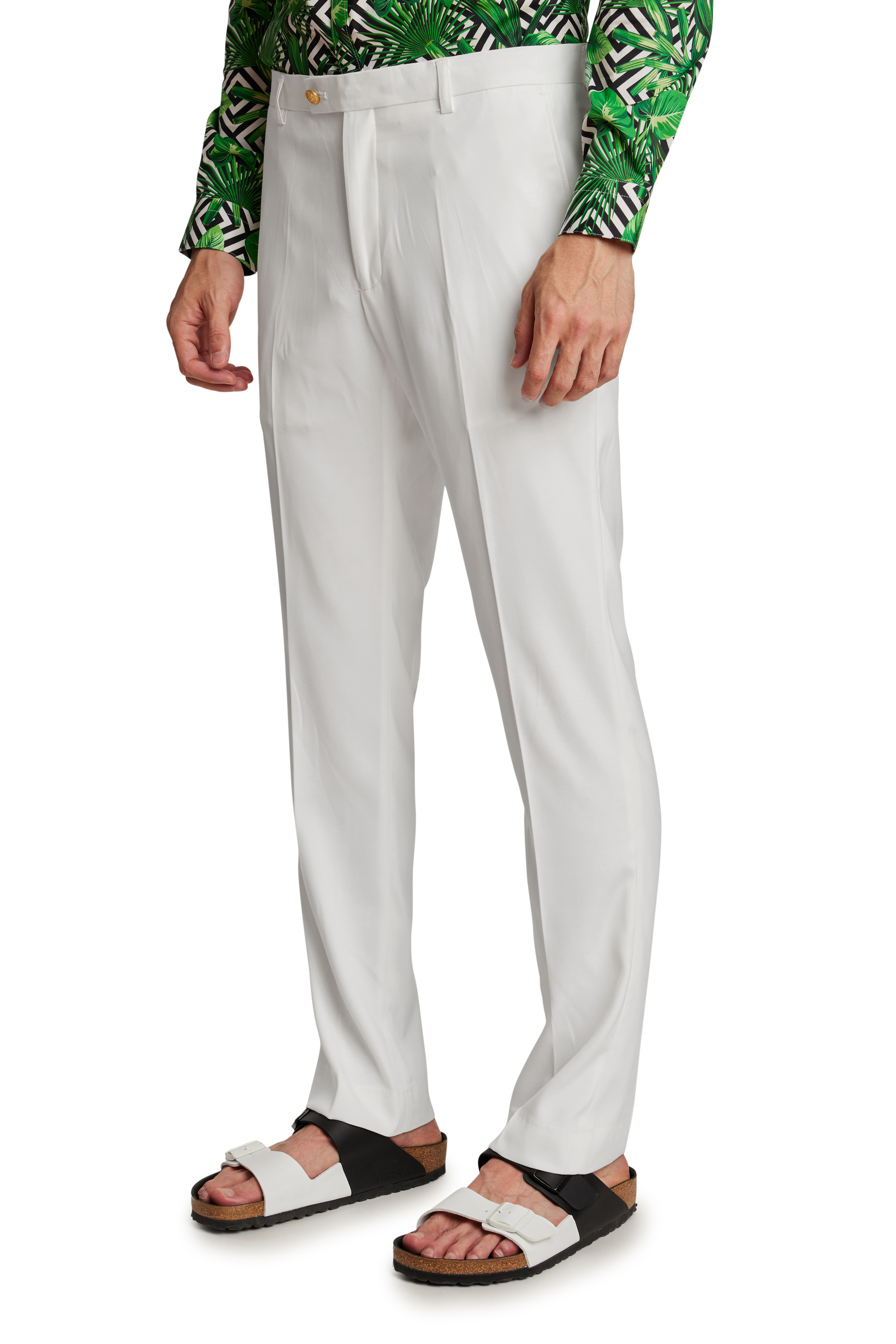 Downing Pants - slim - Lilly White