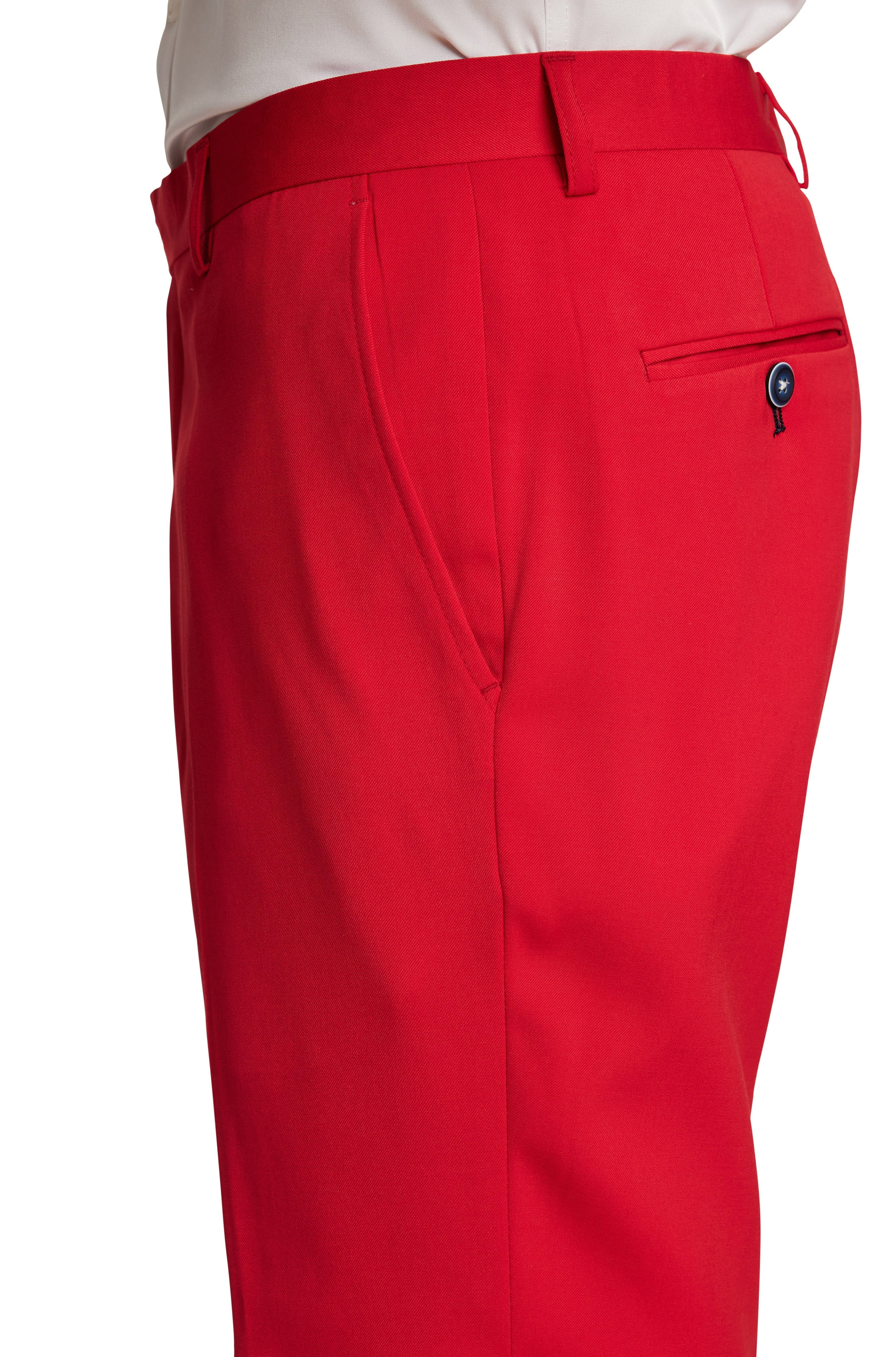 Downing Pants - slim - Hot Rod Red