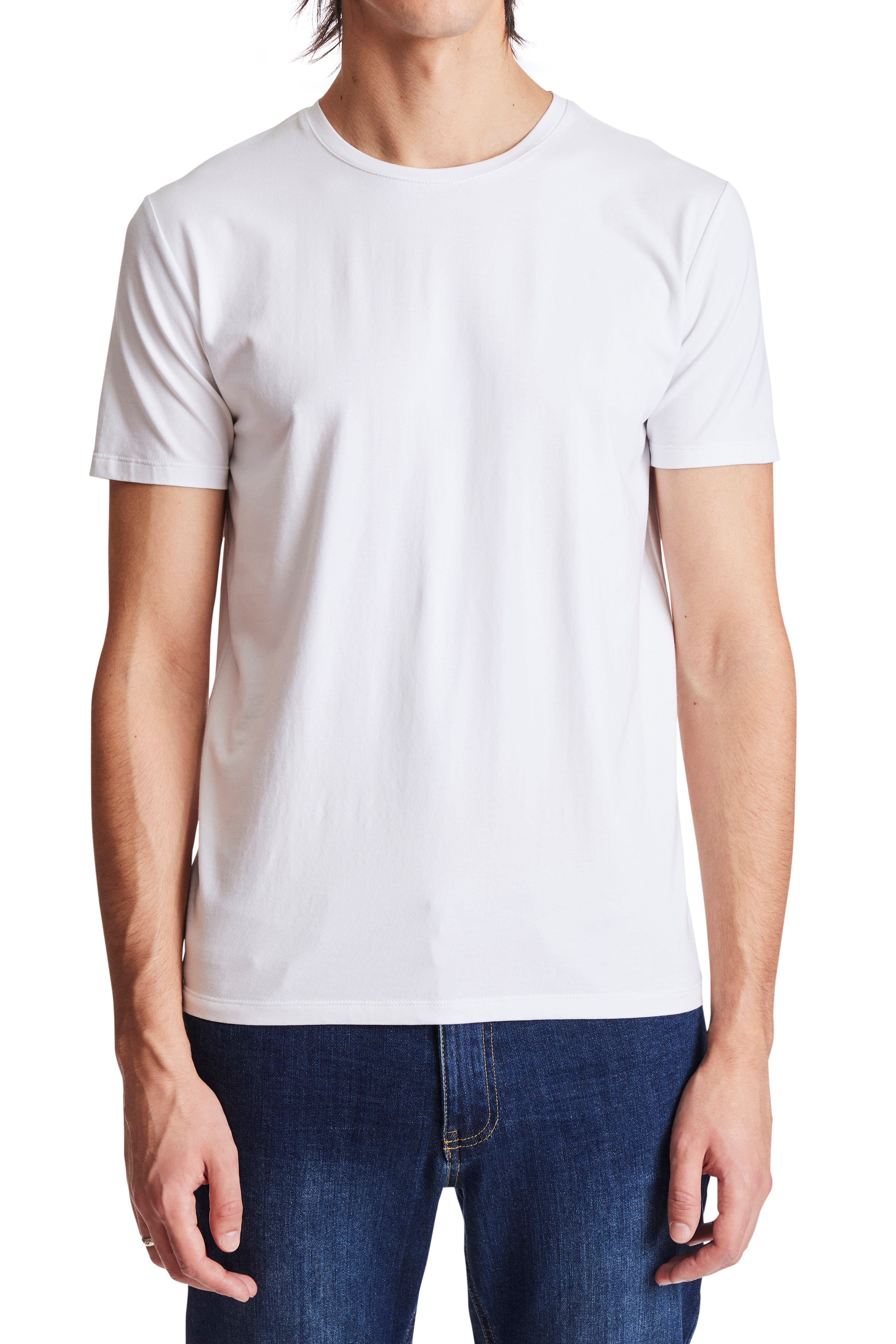 Lucas Crewneck T-Shirt - New White