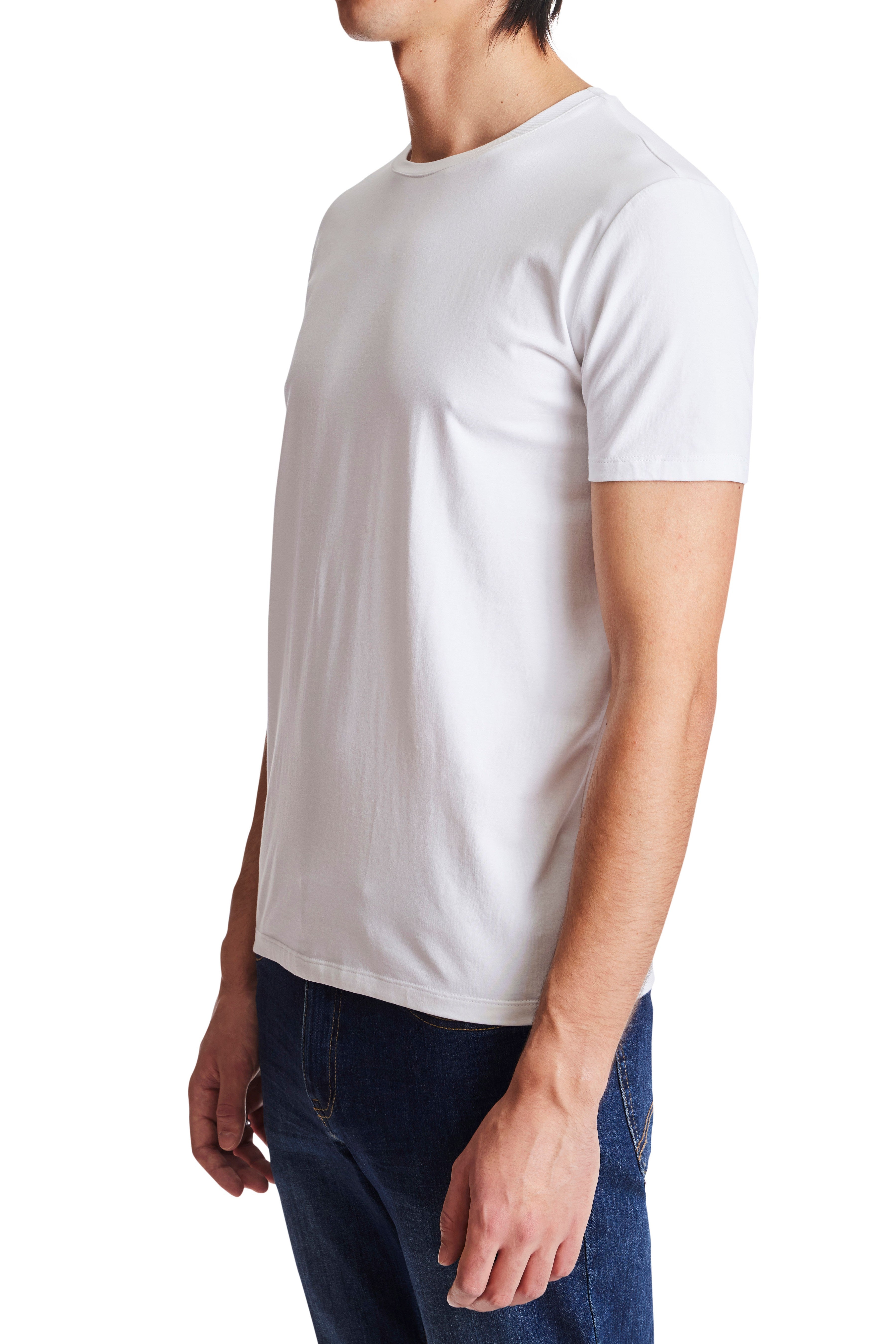 Lucas Crewneck T-Shirt - New White