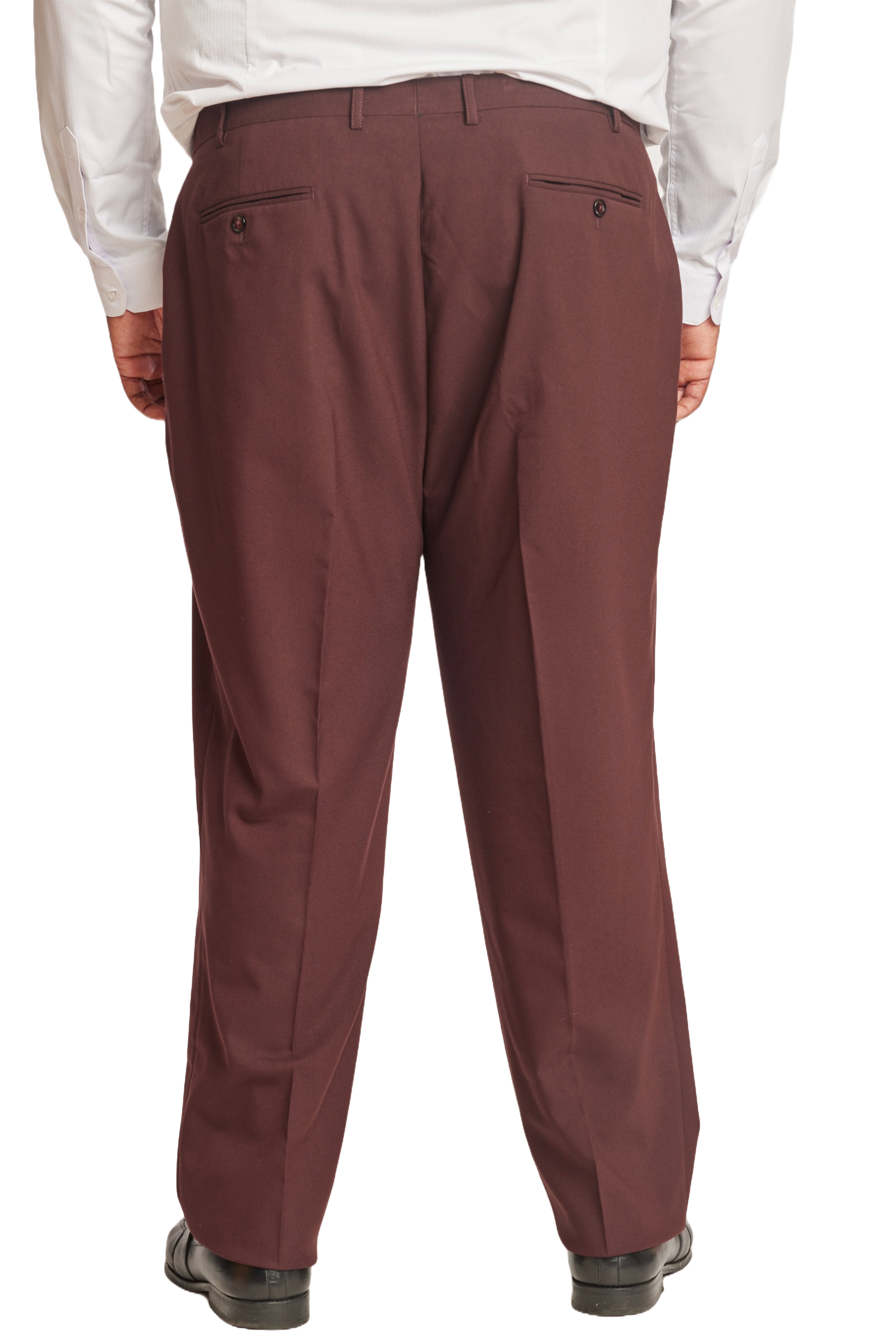 Big & Tall Downing Pants - Port Wine