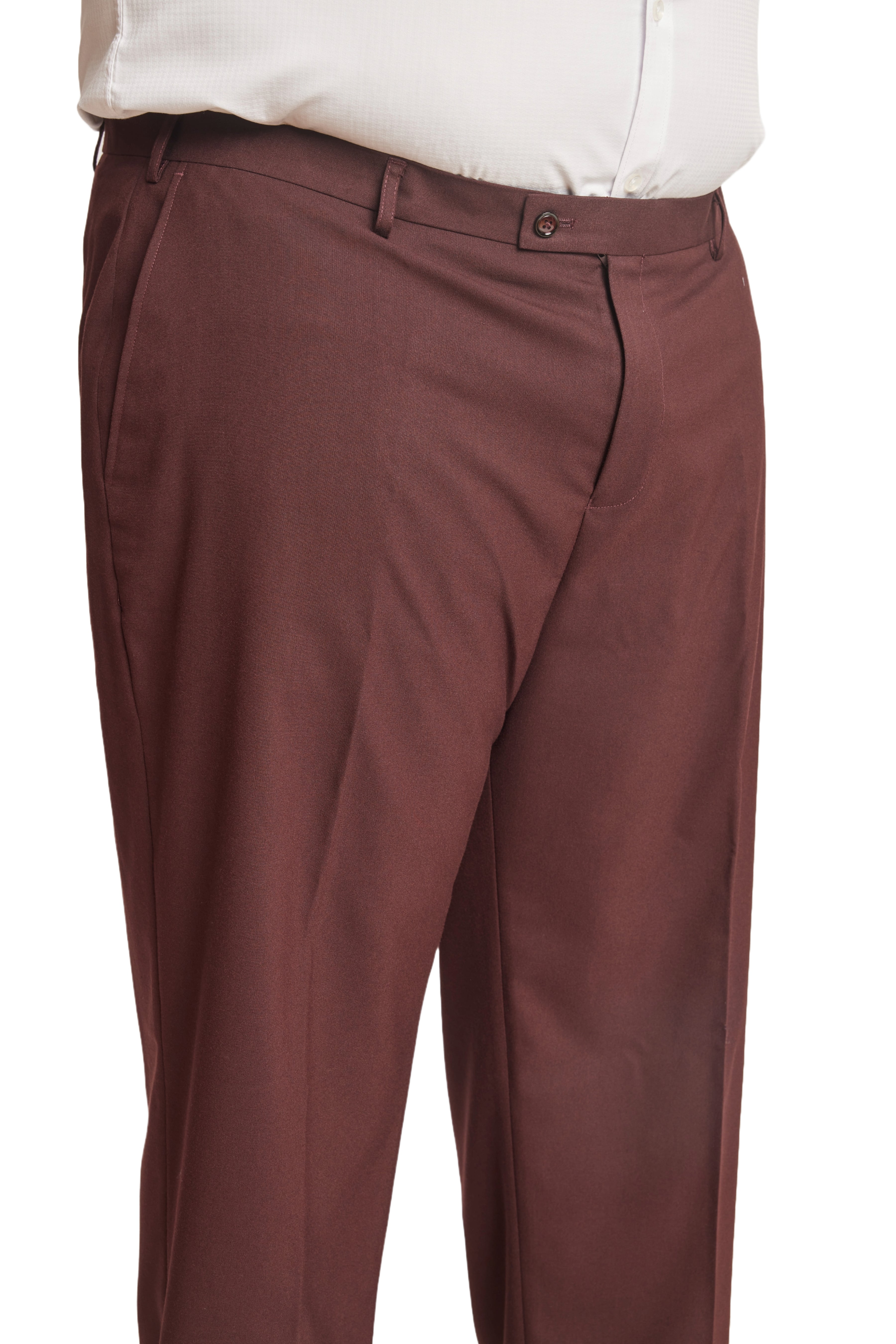 Big & Tall Downing Pants - Port Wine