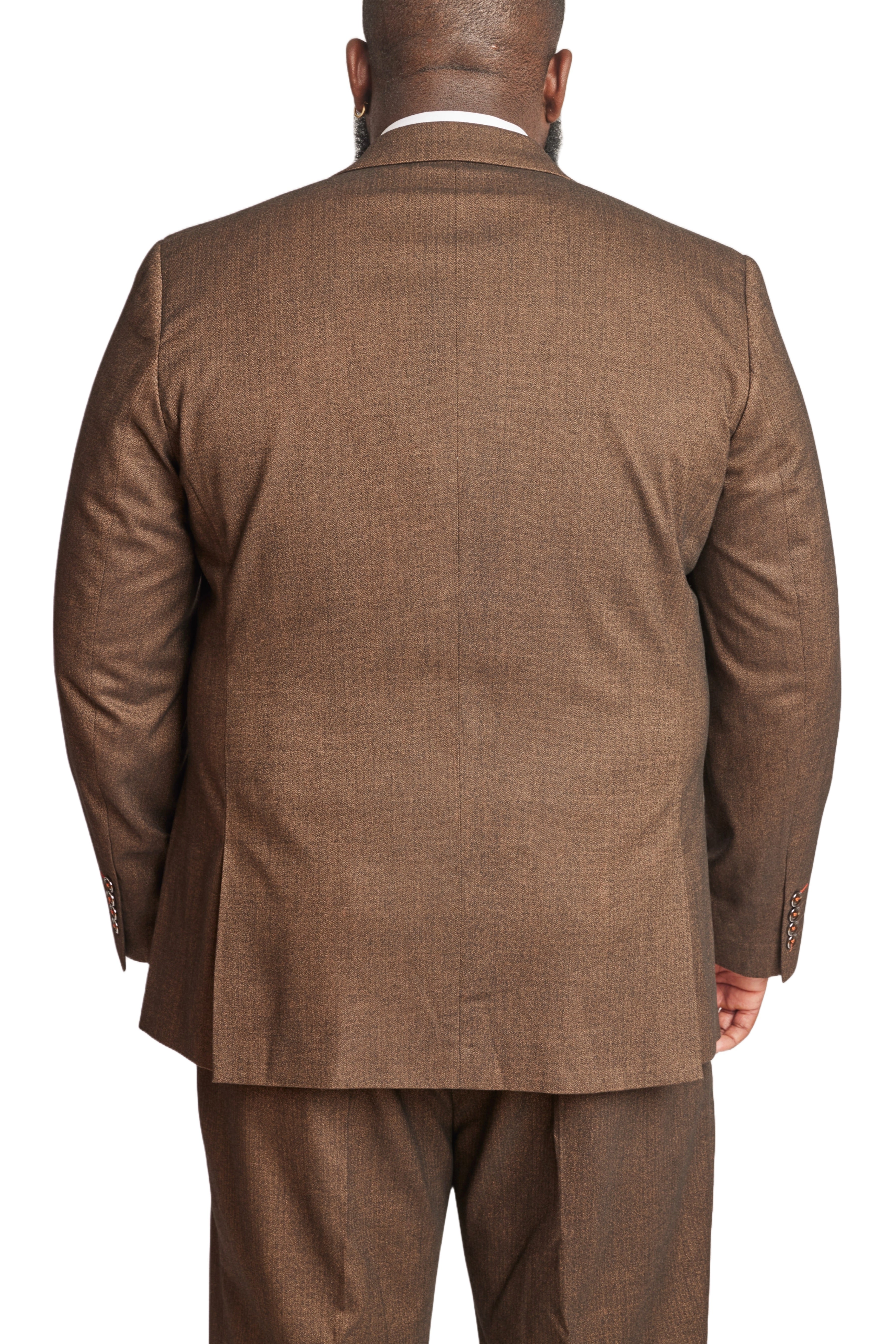Big & Tall Dover Notch Jacket - Coco Herringbone
