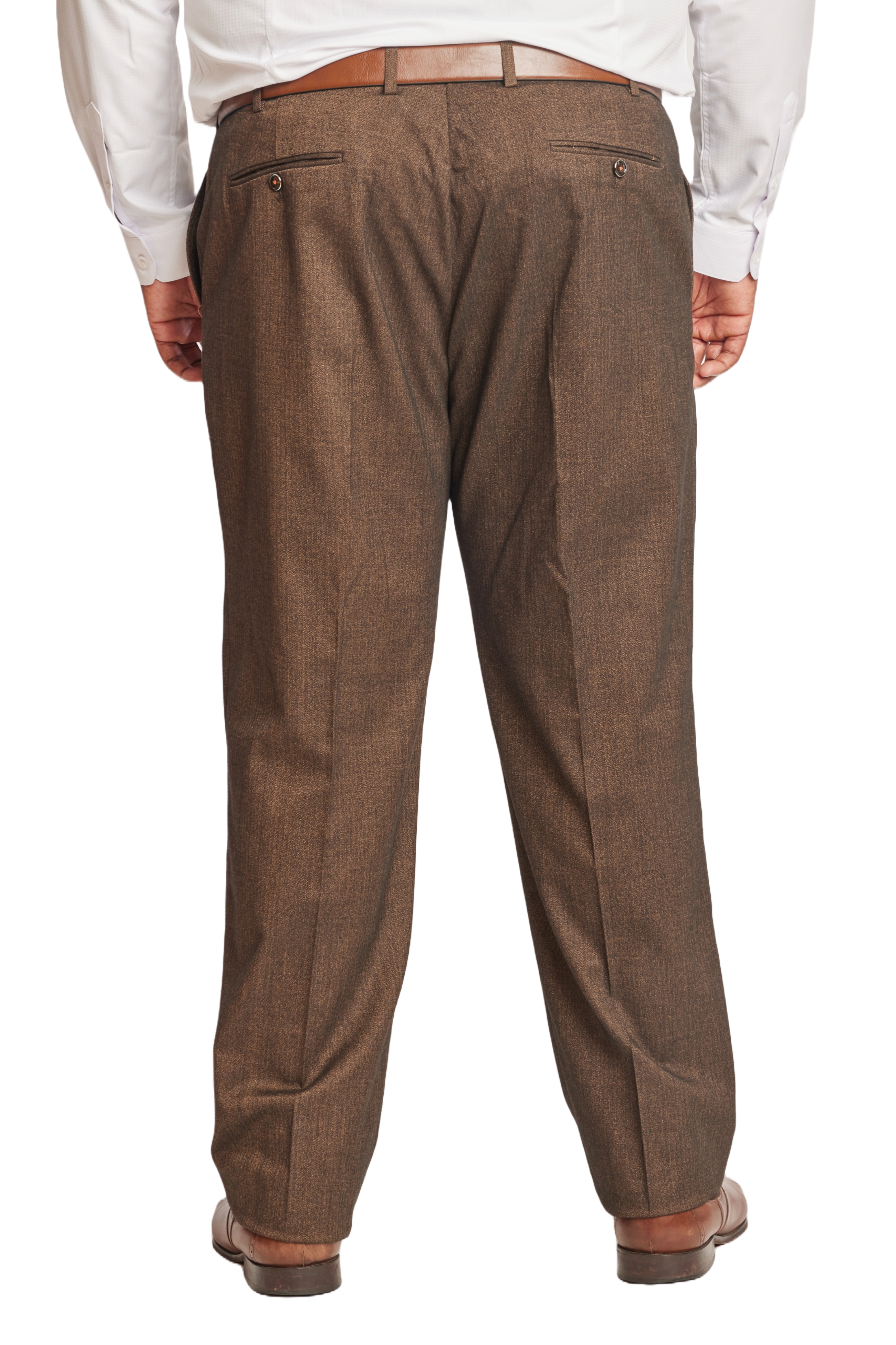 Big & Tall Downing Pants - Coco Herringbone