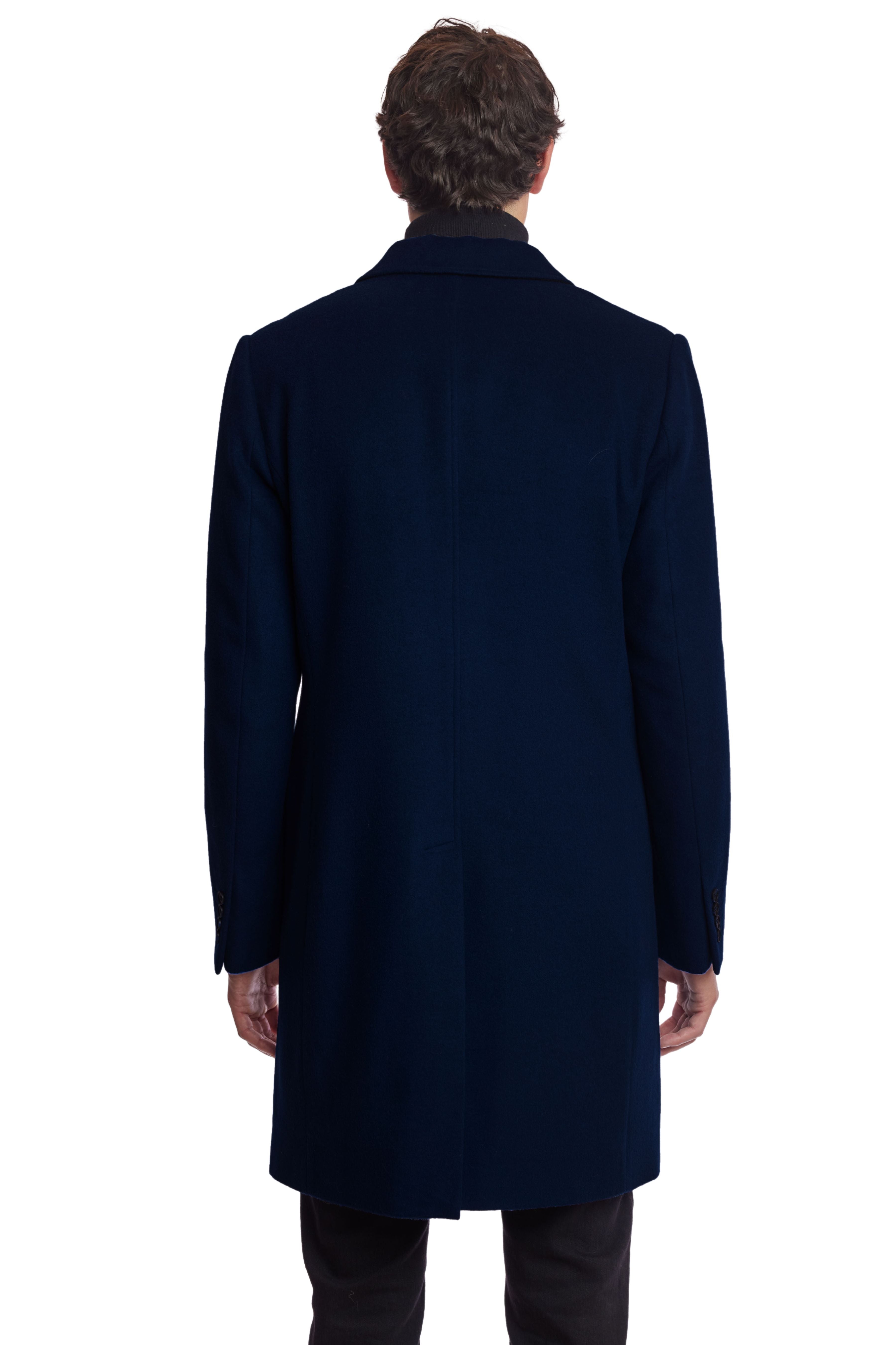Peak DB Coat Slim Dark Navy Soft Touch XXXL
