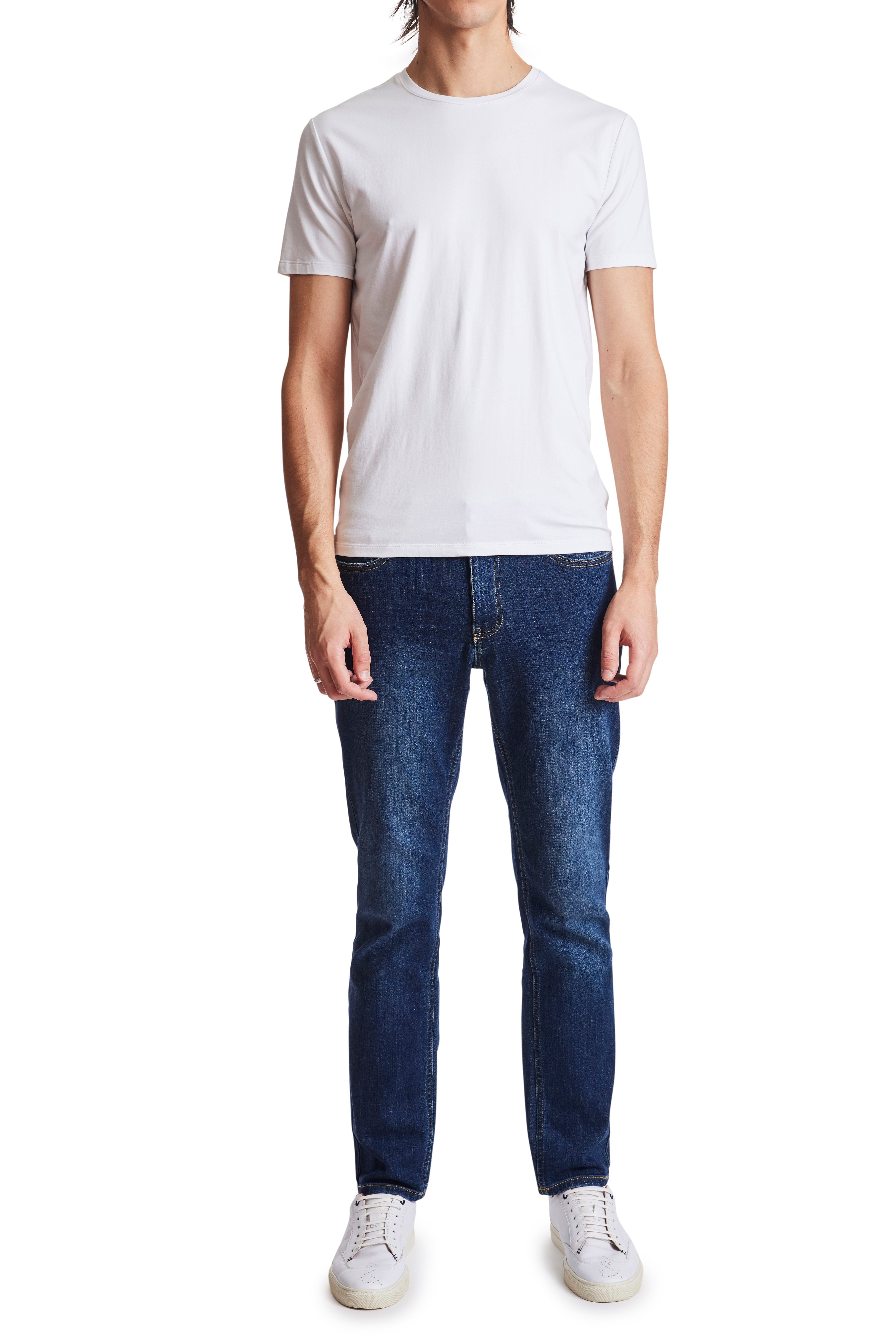 Lucas Crewneck T-Shirt - New White