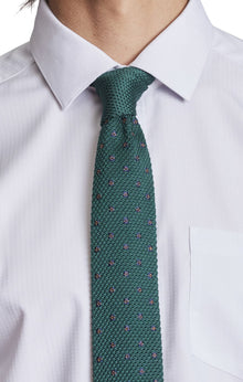  Stanley Micro Dot Knit Tie - Pineland