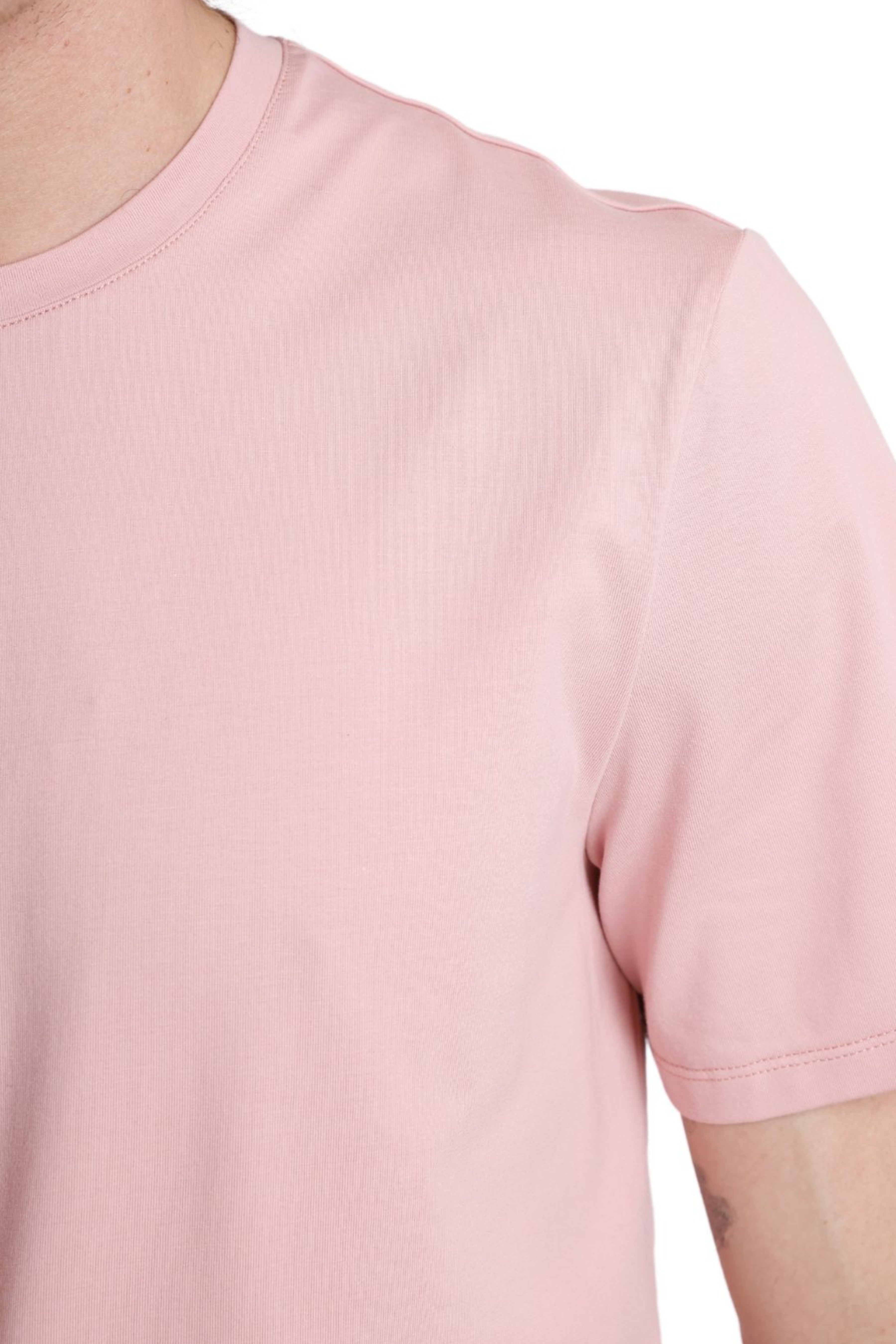 Lucas Crewneck T-Shirt - Dusty Pink
