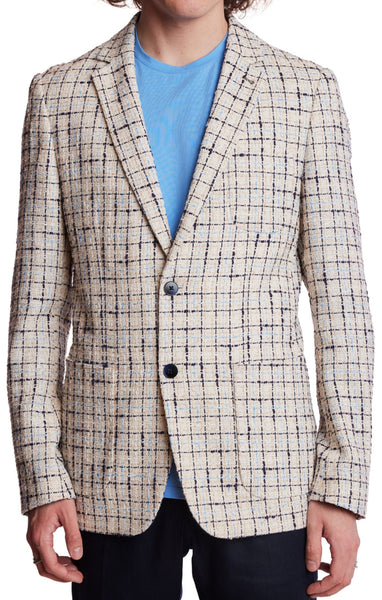 AMERI NOTCH PRINT LINING JACKET AMERI NOTCH PRINT LINING JACKET