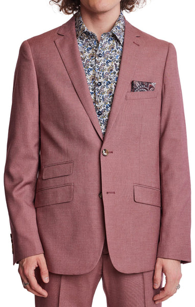 Dover Notch Jacket - slim - Dusty Pink – Paisley & Gray