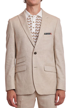  Ashton Peak Jacket - slim - Natural Beige