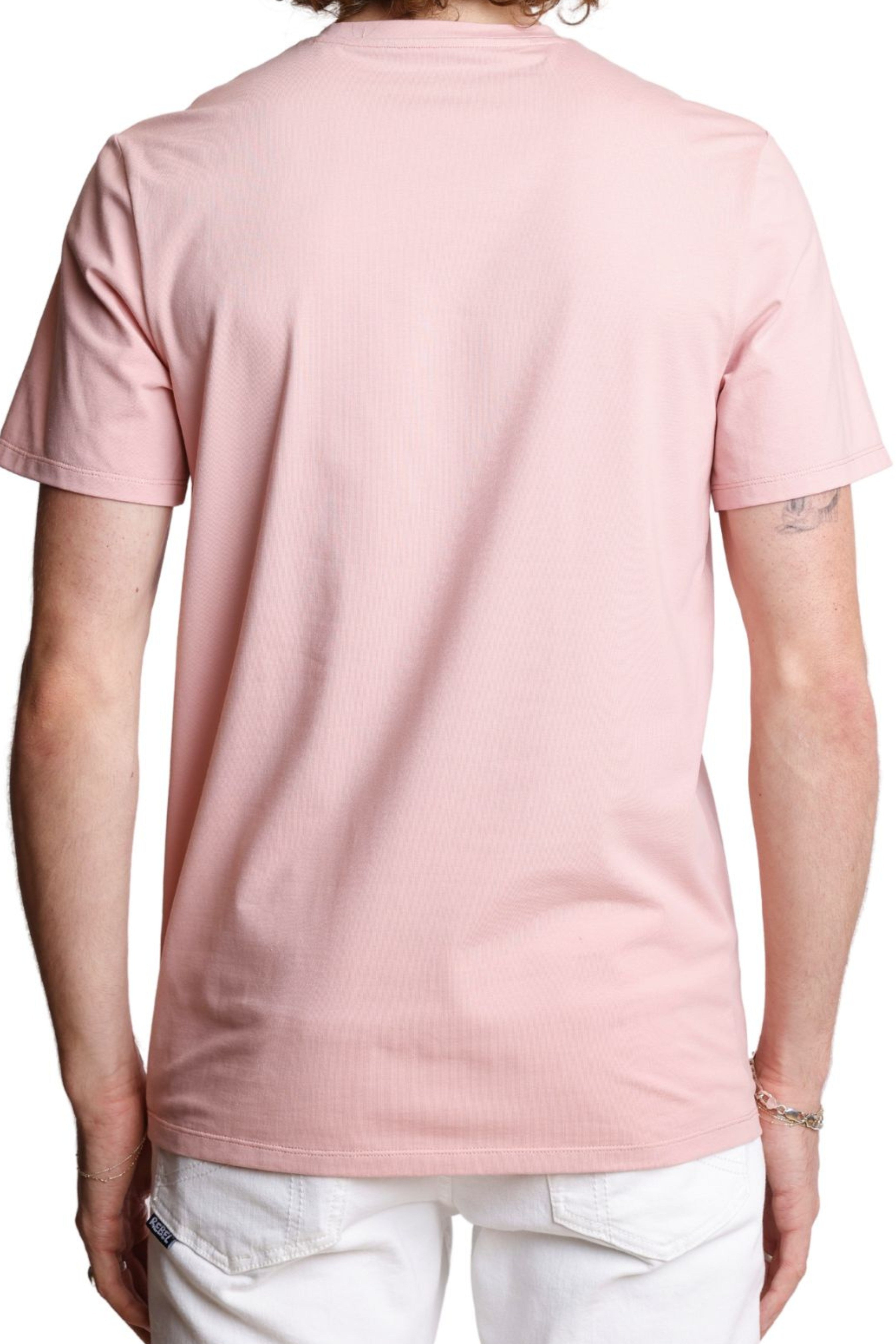 Lucas Crewneck T-Shirt - Dusty Pink