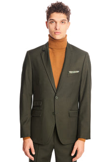  Dover Notch Jacket - slim - Dark Army Green