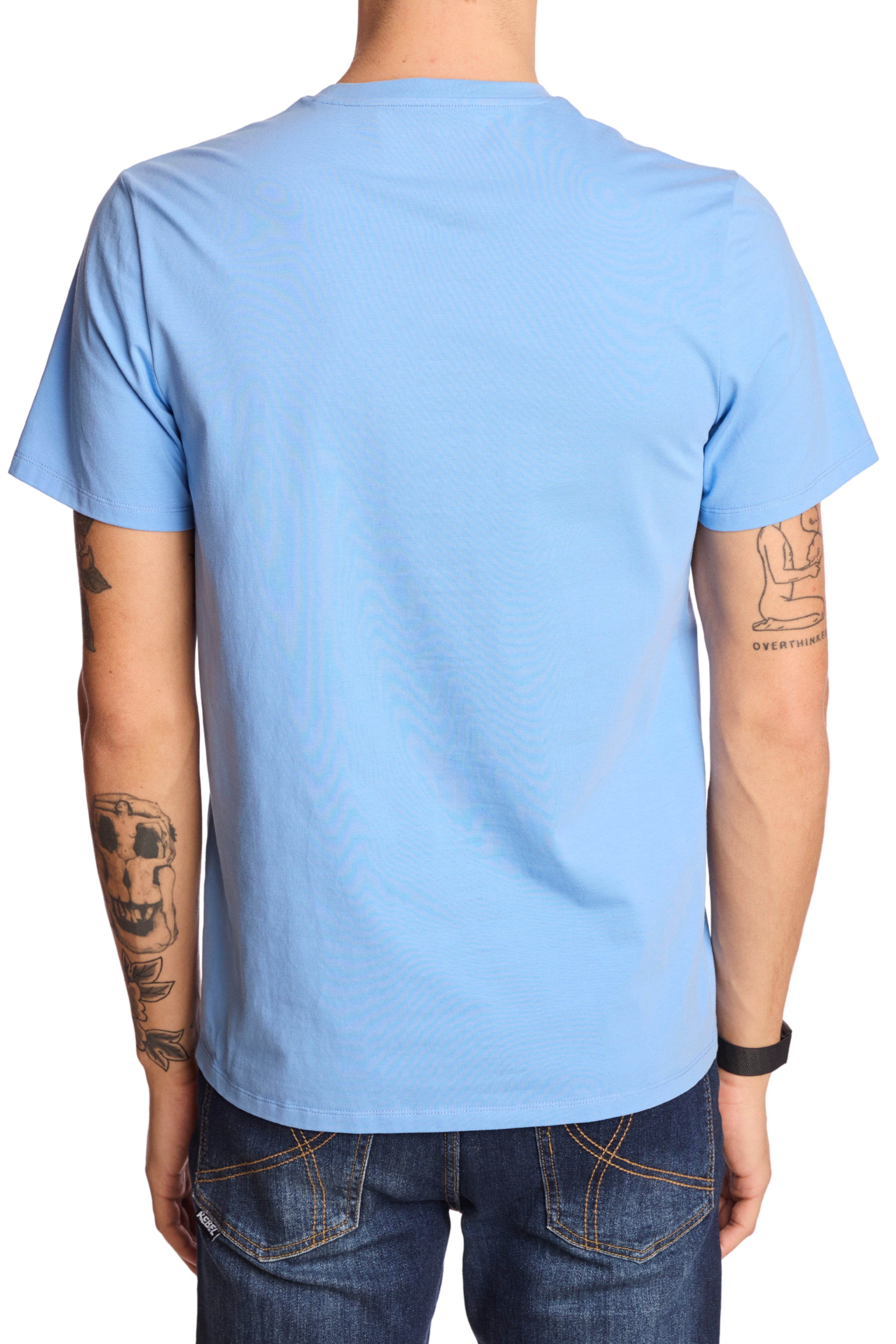 Lucas Crewneck T-Shirt - Easy Blue