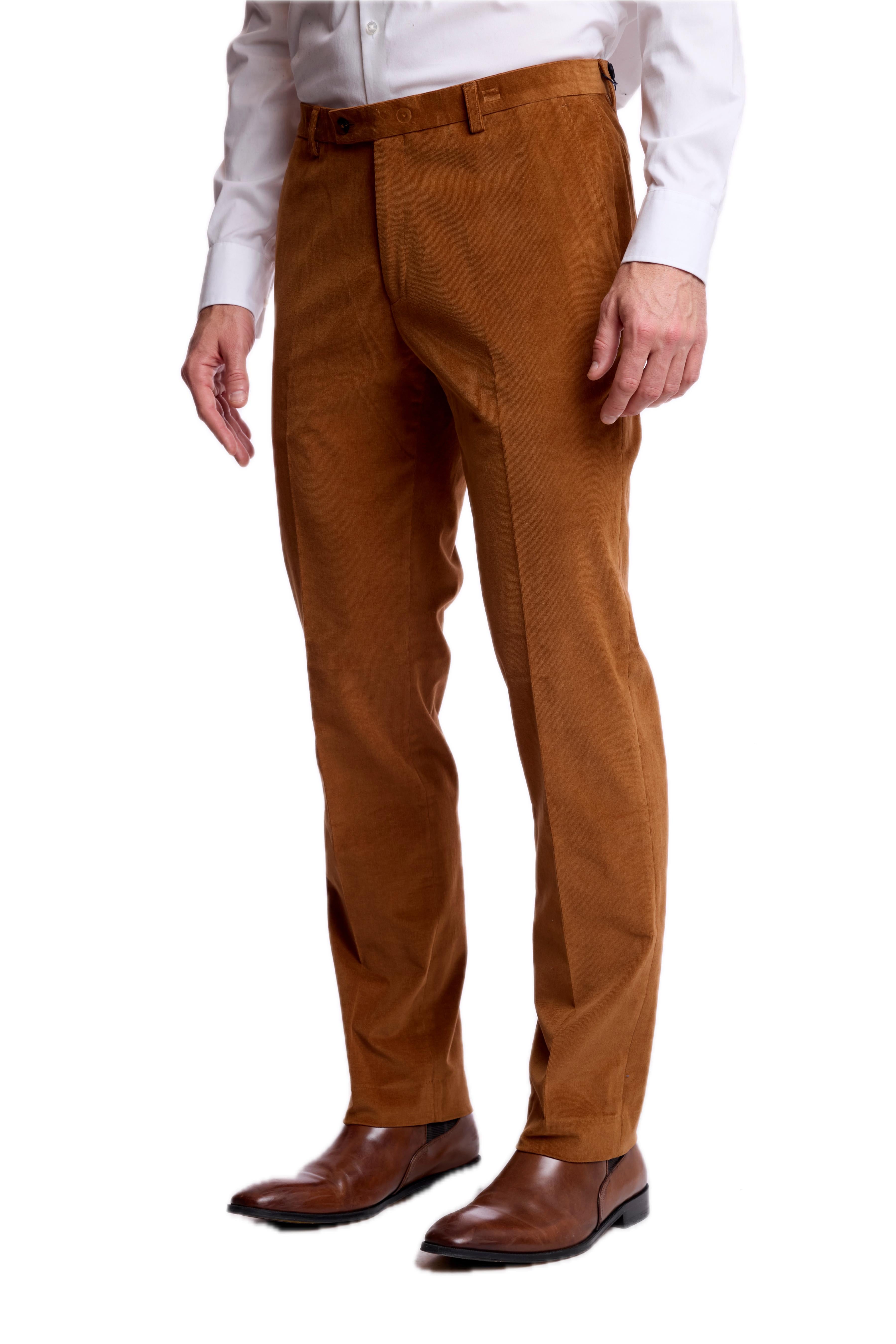 Downing Pants - slim - Caramel Coffee
