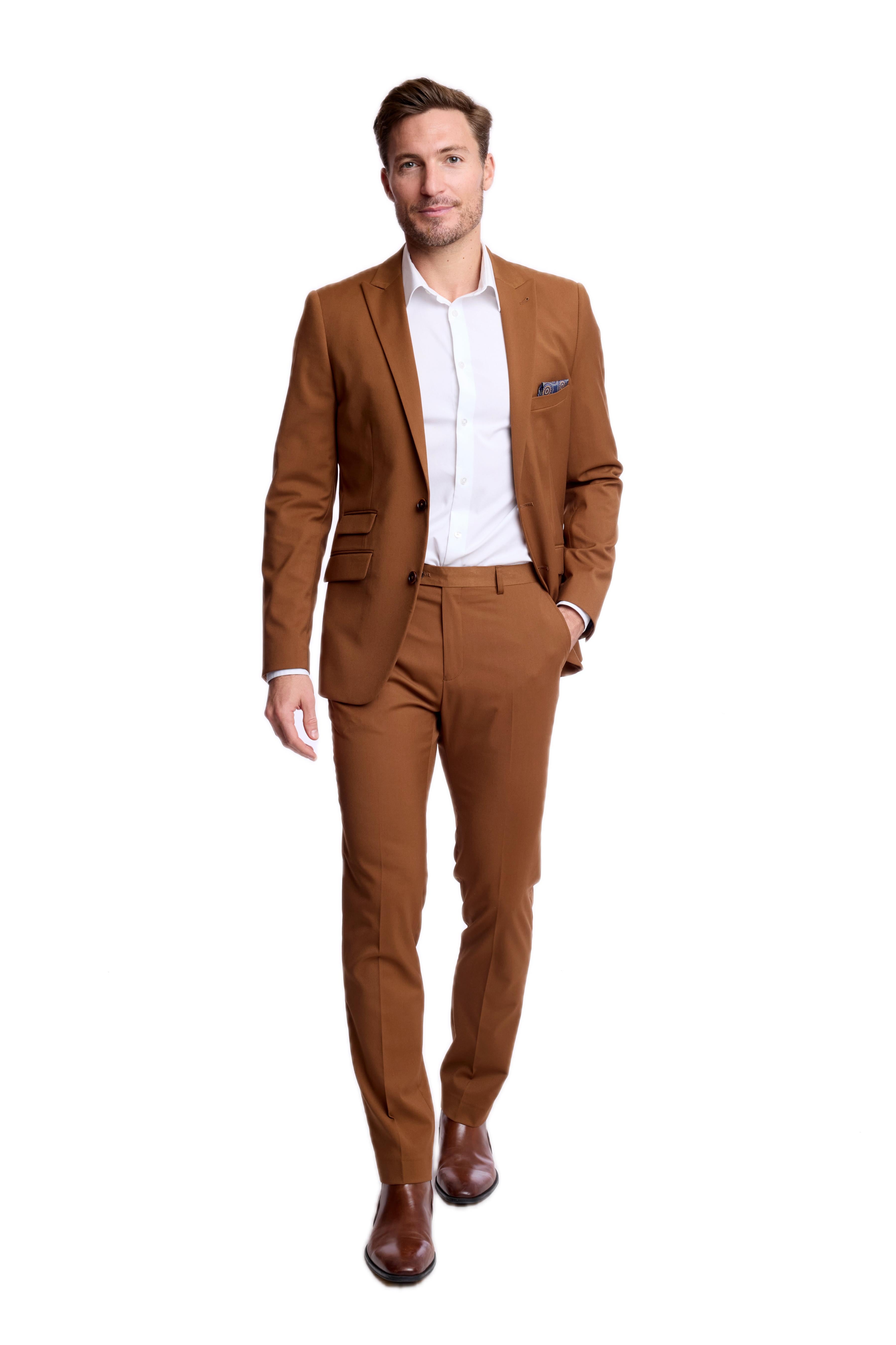 Downing Pants - slim - Pecan