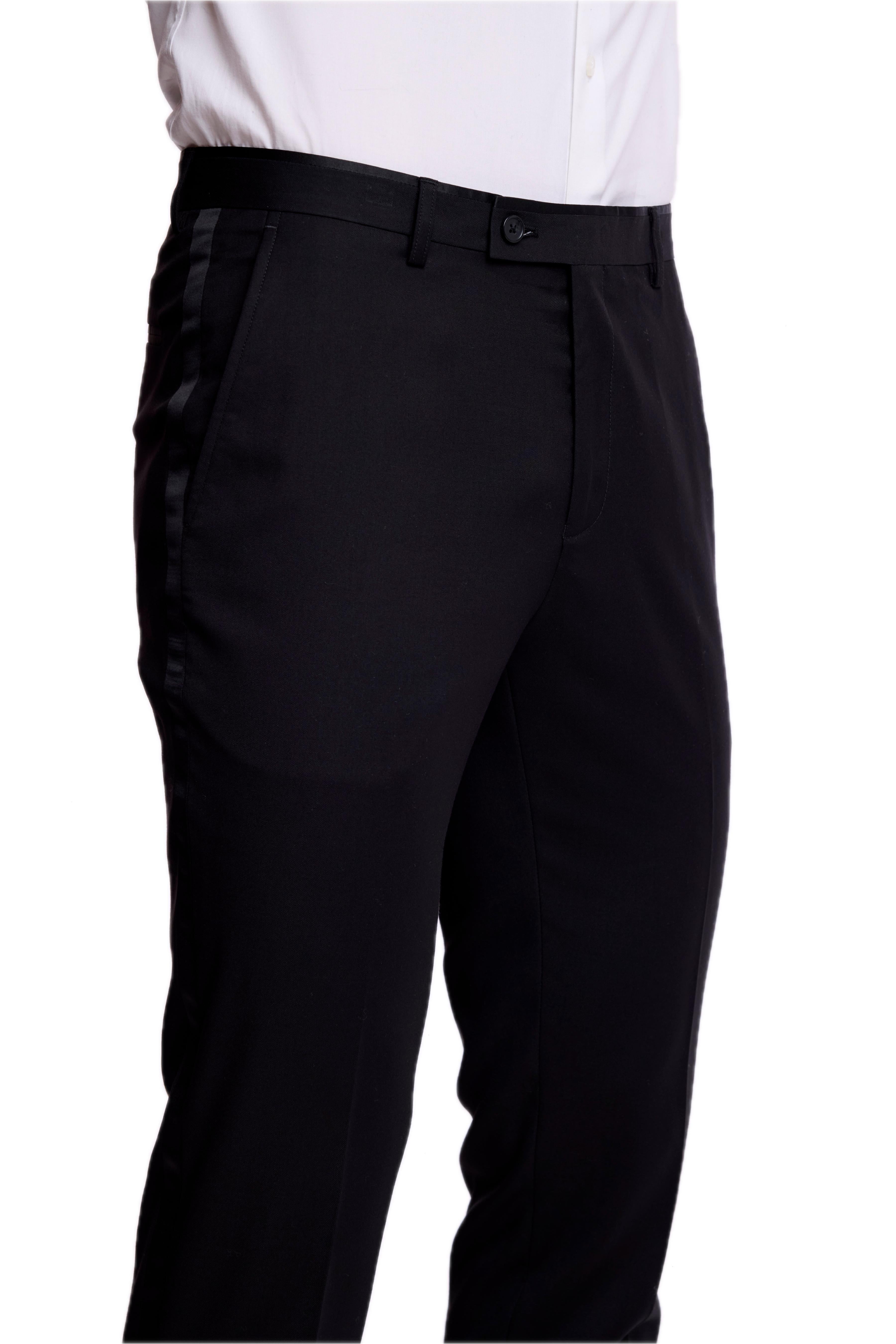 Sloane Stretch Tux Pants - slim - New Black