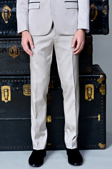 Sloane Tuxedo Pants - slim - Sable Beige