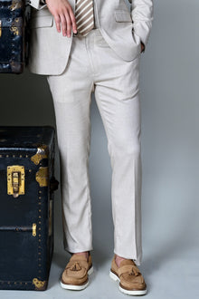  Downing Pants - slim - Natural Beige