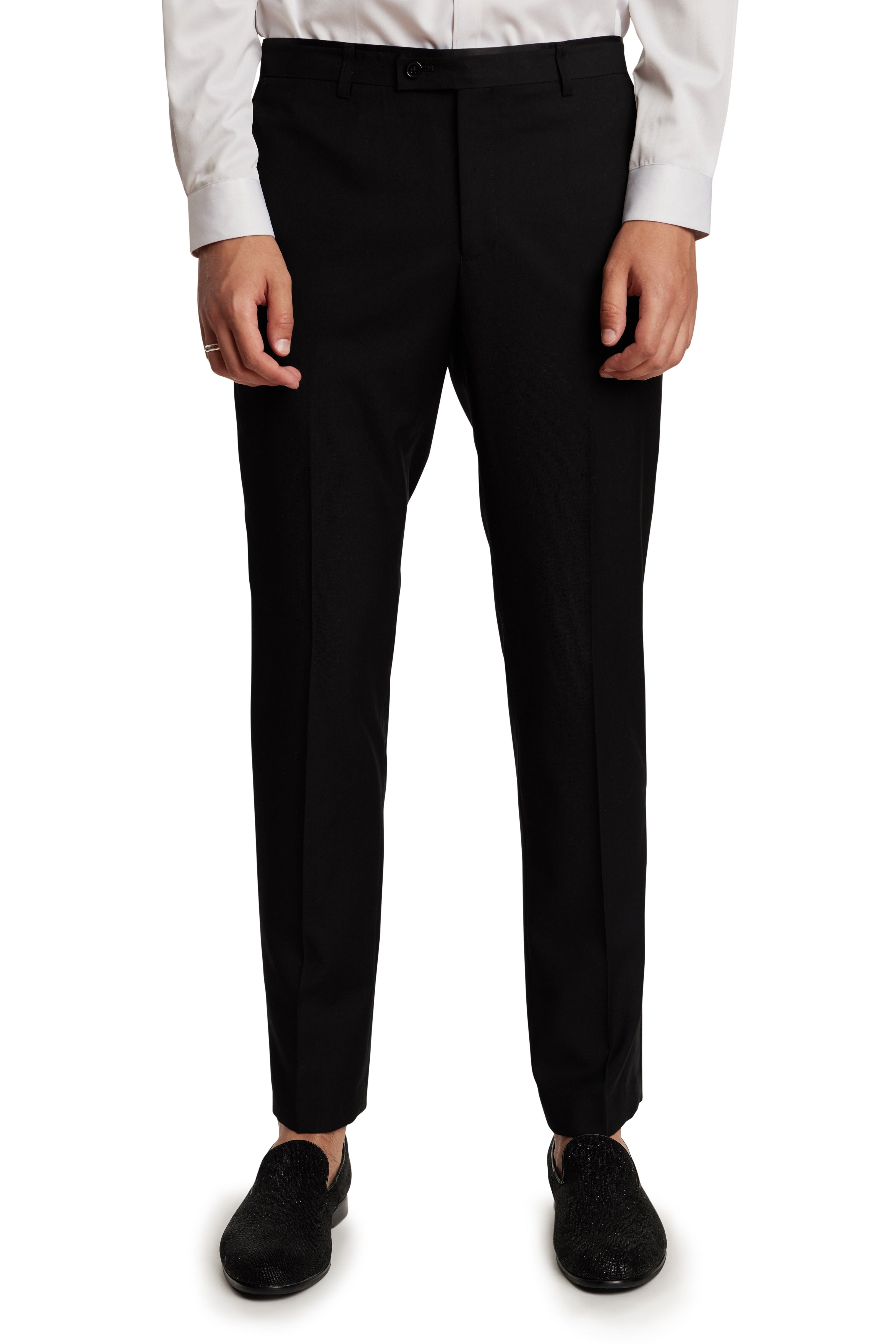 Sloane Tuxedo Pants - Slim - Black