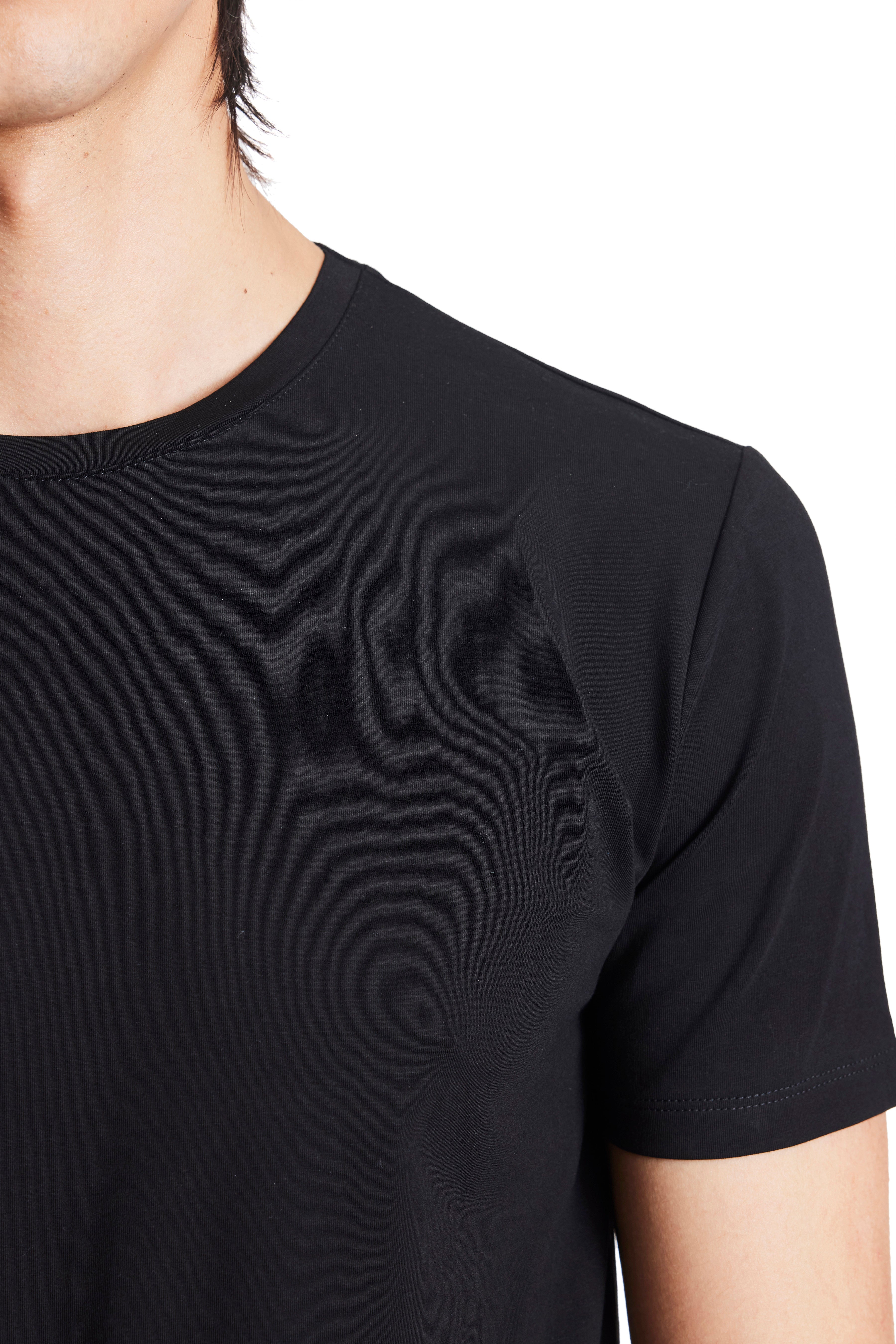 Lucas Crewneck T-Shirt - Black