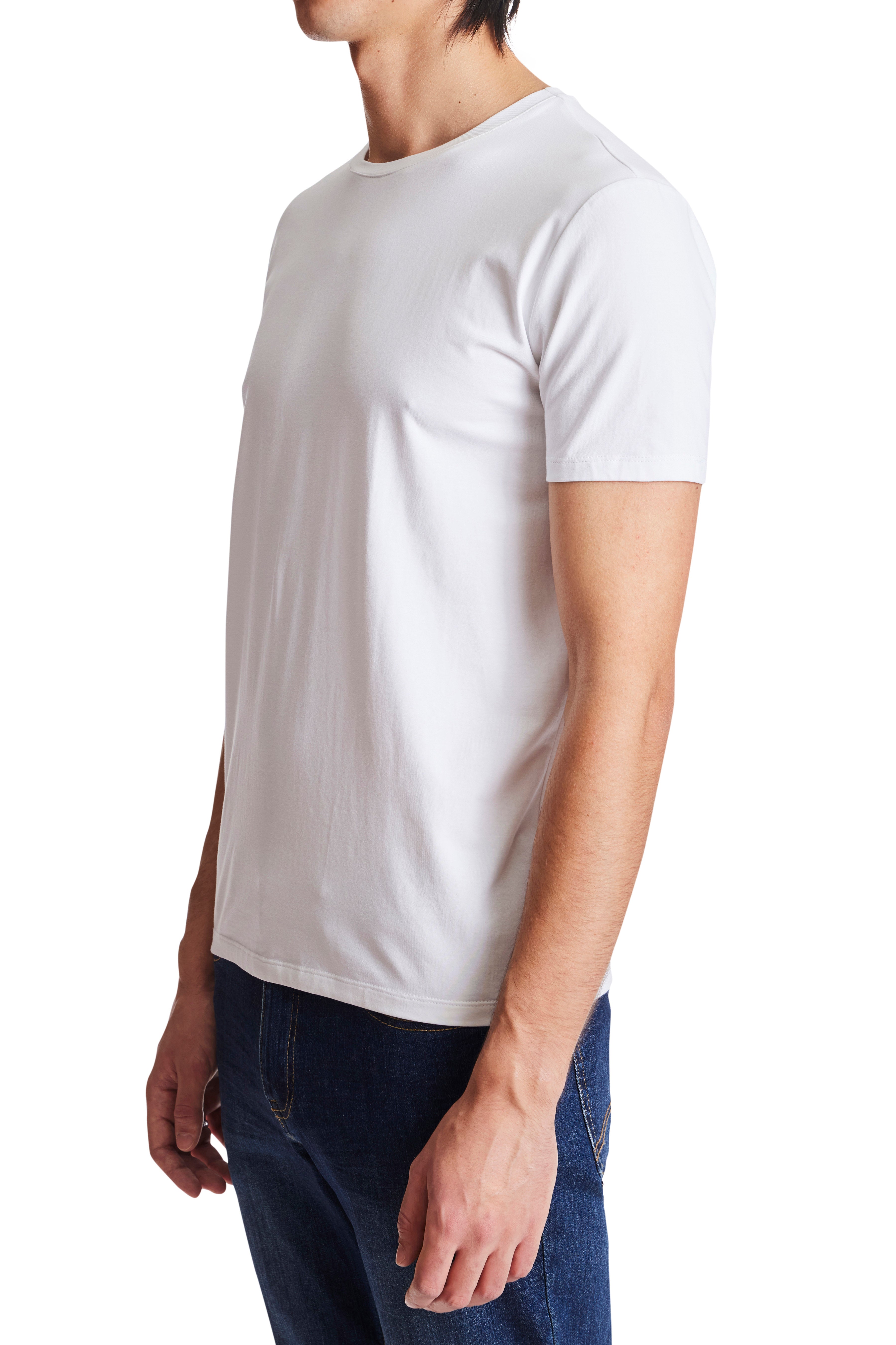 Lucas Crewneck T-Shirt - New White