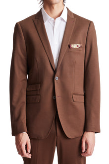  Ashton Peak Pick Stitch Jacket - slim - Whiskey