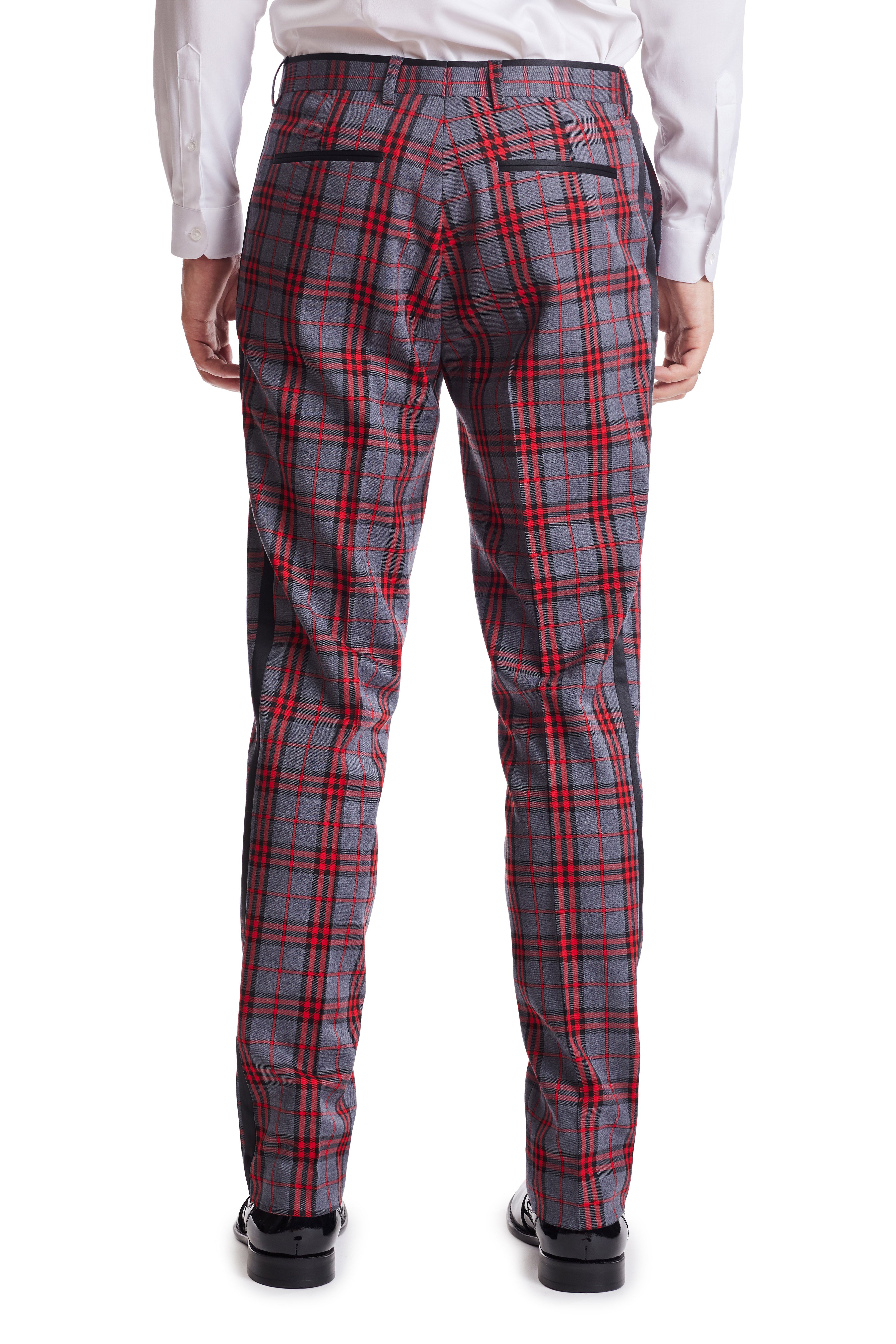 TRIPP NYC - RED PLAID CHAOS PANT