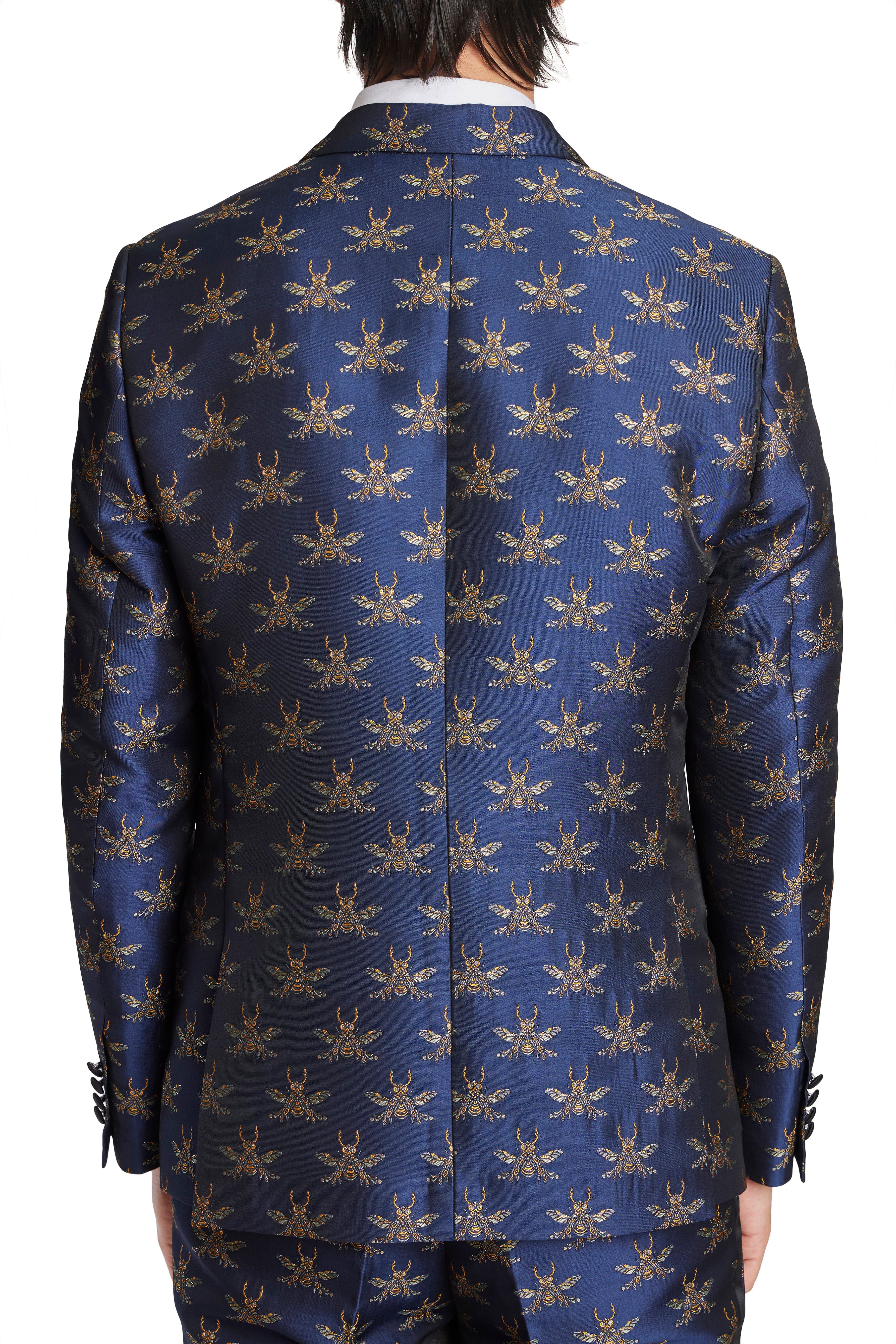 Louis Vuitton Standing Collar Monogram Suit Jacket