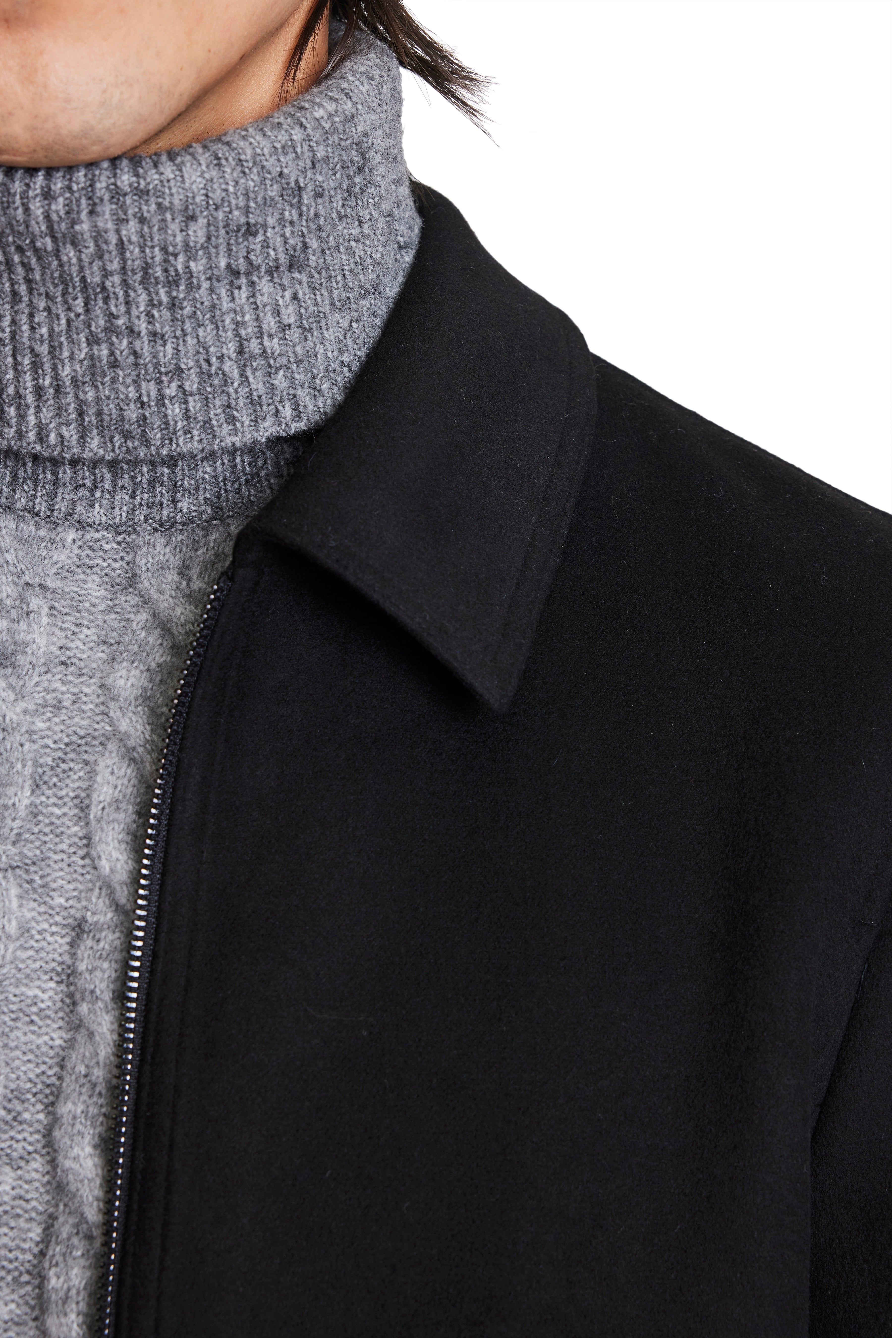 Milo Bomber Jacket - Black Luxe