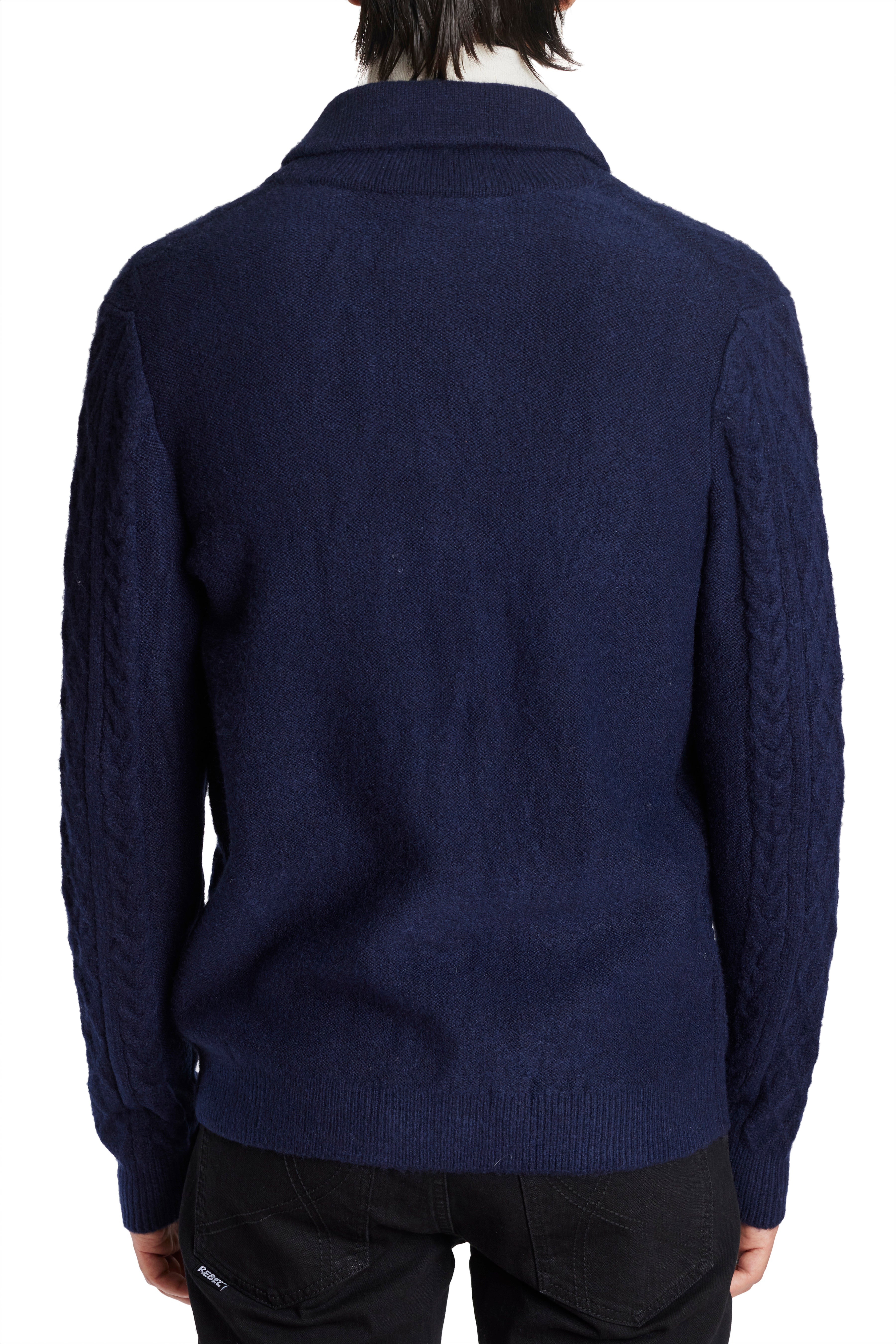 Toggle Cardigan - Winter Navy