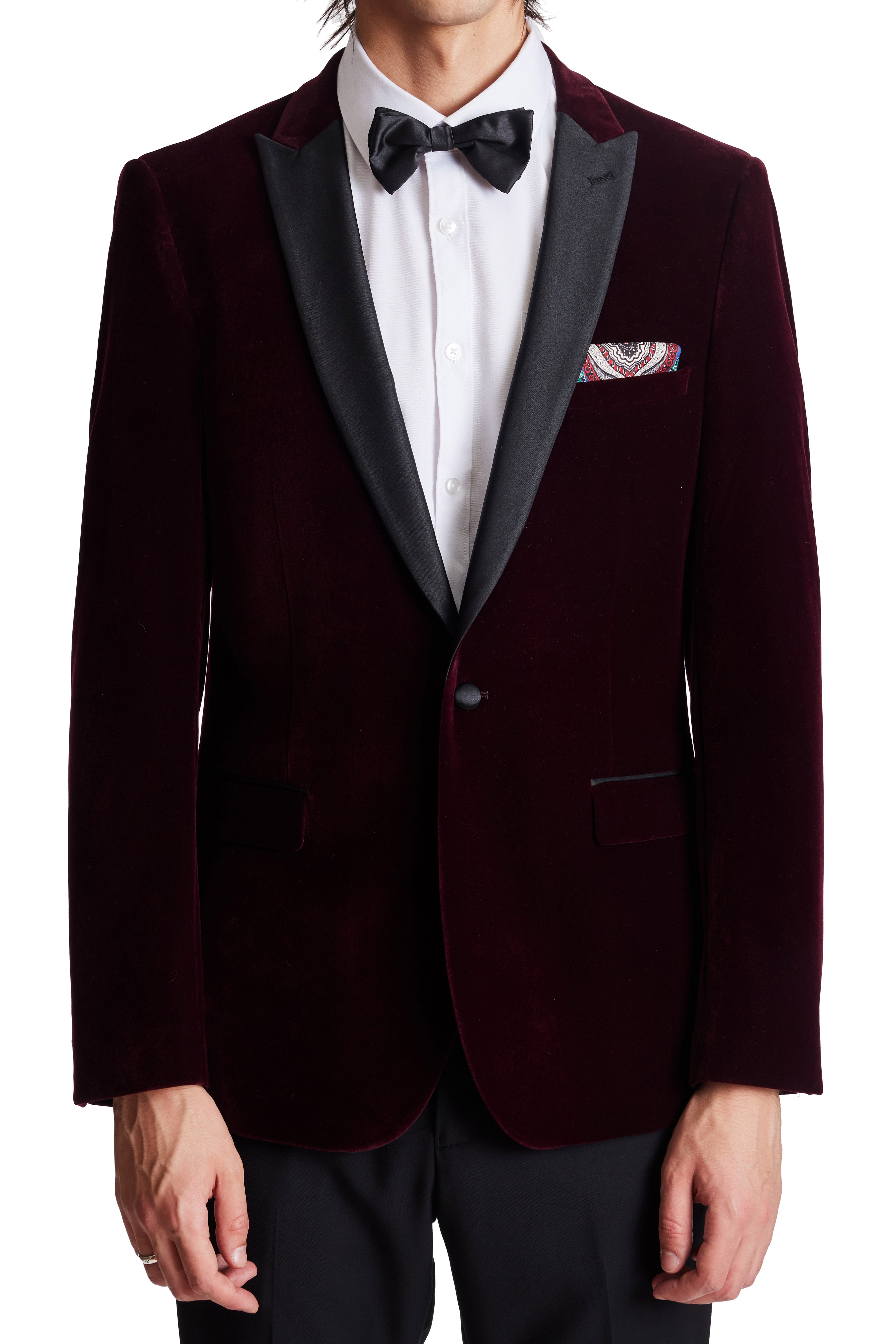 3 PC Regular Fit Burgundy Business Suit Notch Lapel One Button Jacket Pants  Vest Wedding Tuxedos Business Suits Burgundy 34 Chest / 28 Waist at Amazon  Men's Clothing store