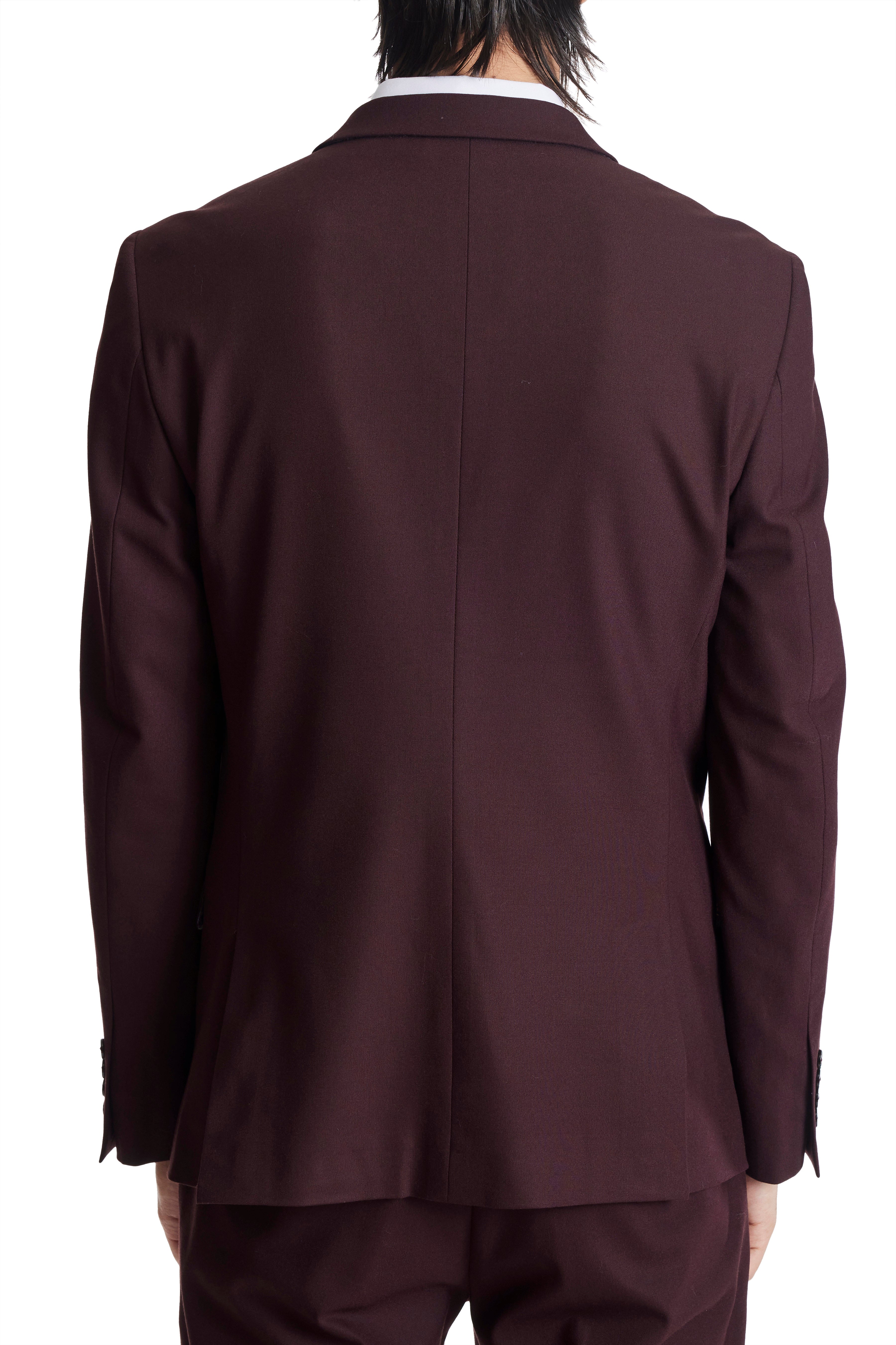 Ashton Peak Jacket - slim - Port Wine