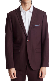  Ashton Peak Jacket - slim - Port Wine