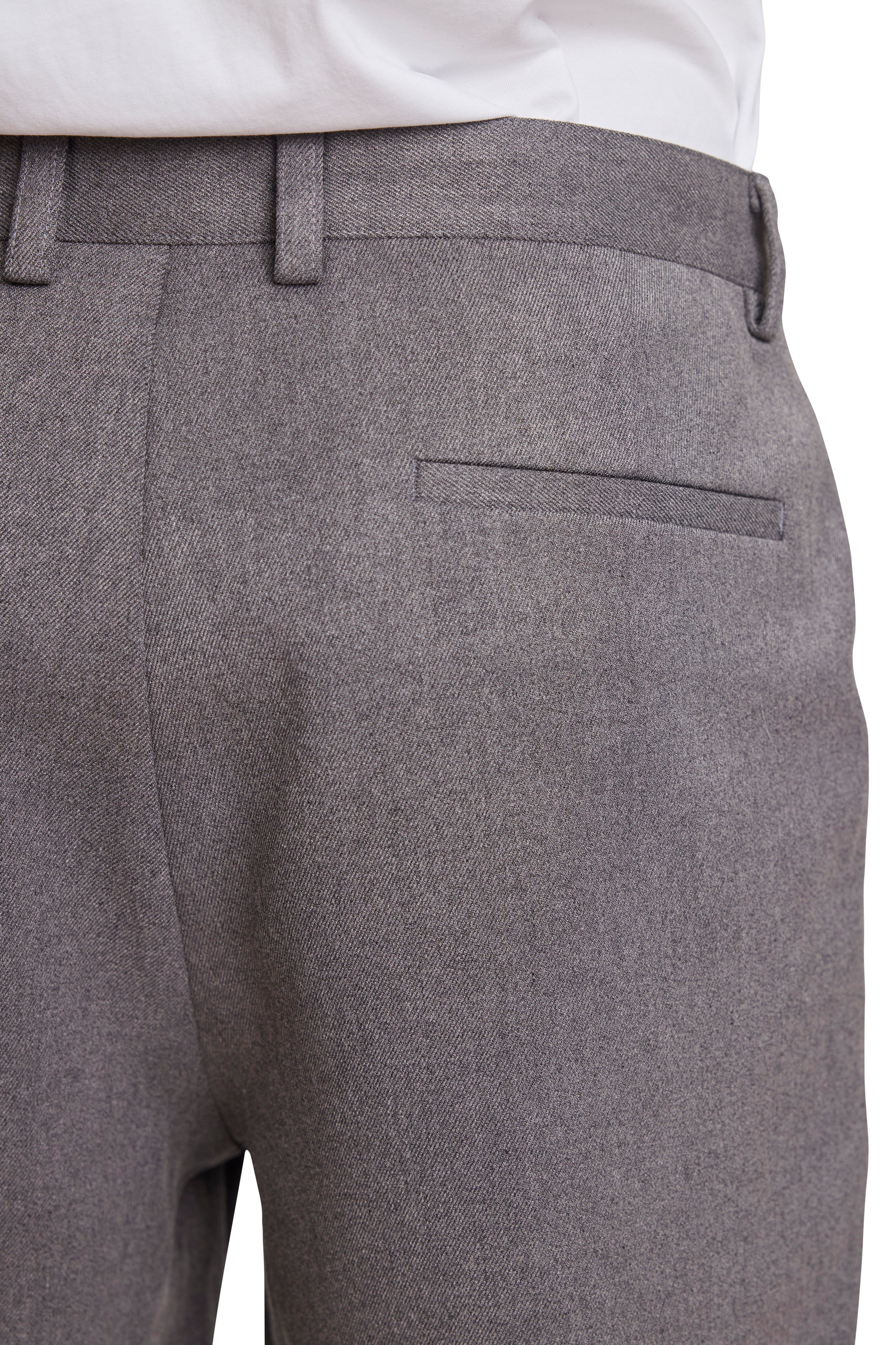 Carlton Tapered Chino Pants - Dk Grey