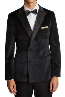Paisley and gray dinner jacket sale