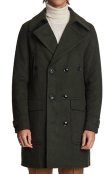  DB Overcoat  - Loden Olive